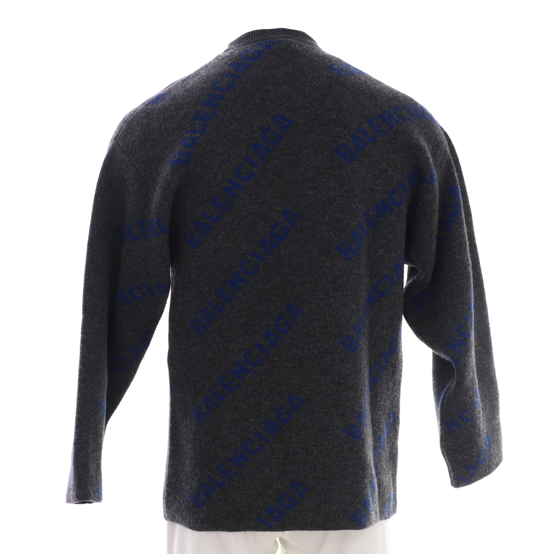 All Over Logo Sweater Wool Blend