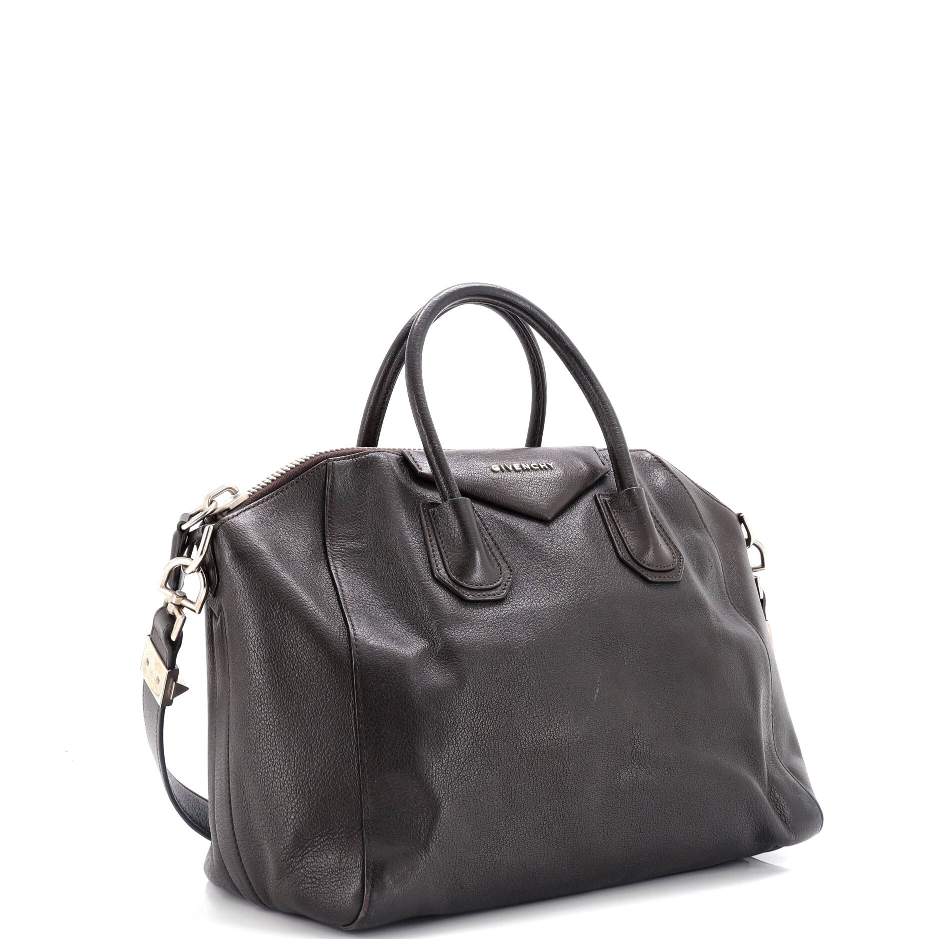 Antigona Bag Glazed Leather Medium