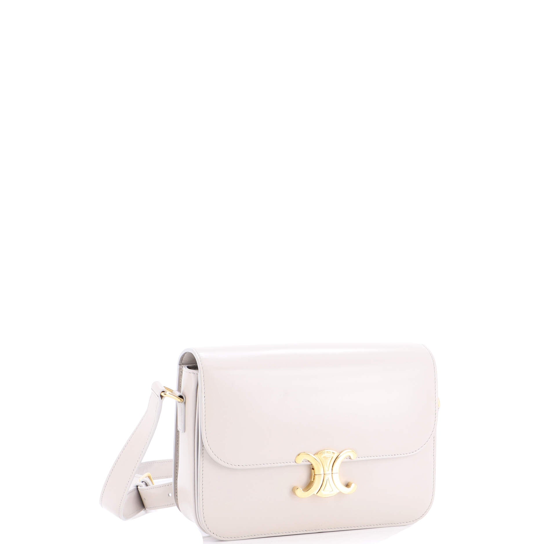 Triomphe Shoulder Bag Smooth Calfskin Medium