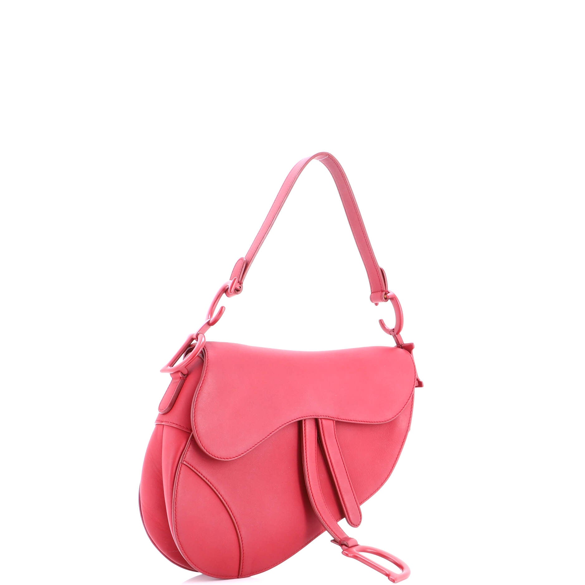Ultra Matte Saddle Handbag Leather Medium