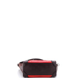 Tricolor Luggage Bag Python and Leather Nano