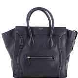 Luggage Bag Grainy Leather Mini