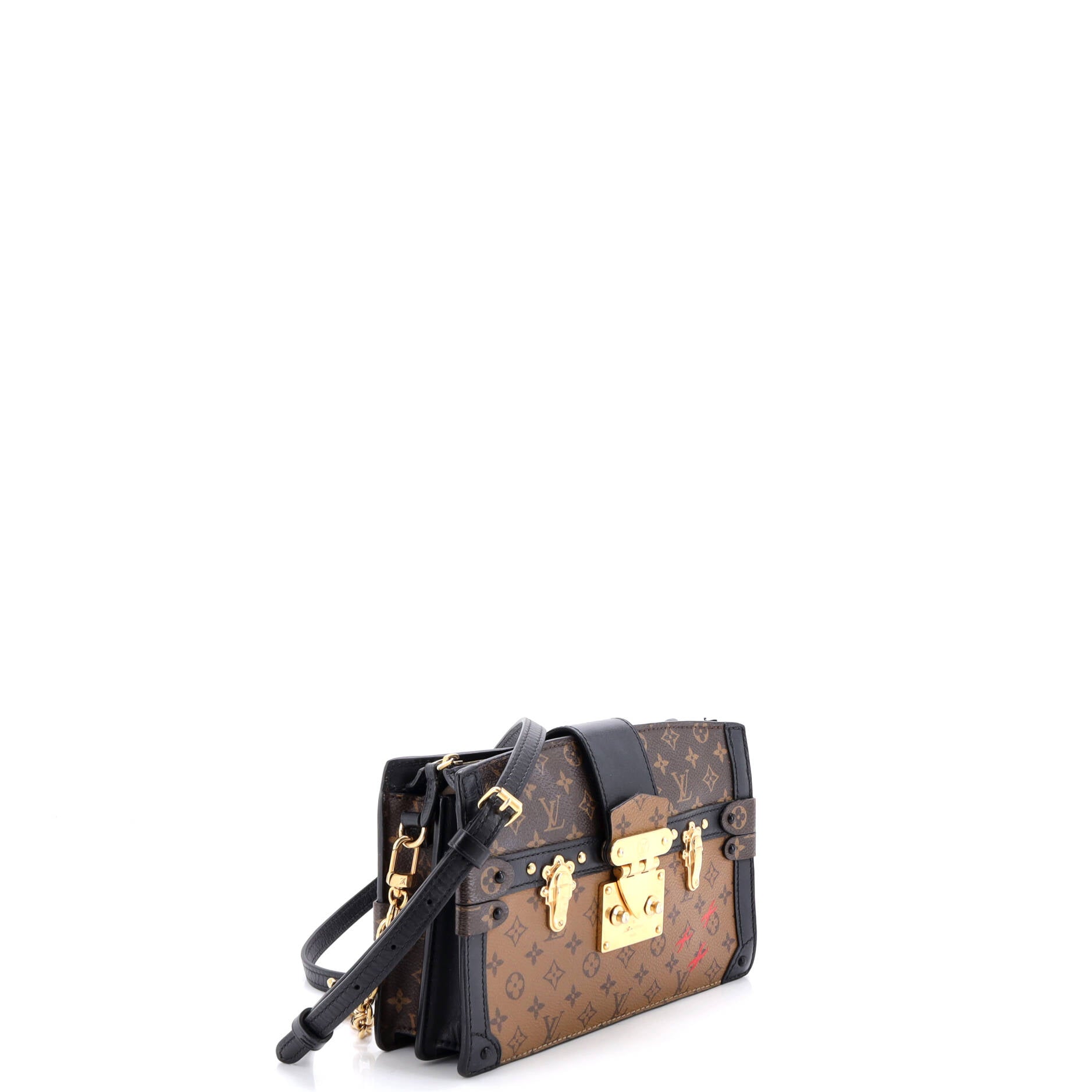 Trunk Clutch Reverse Monogram Canvas
