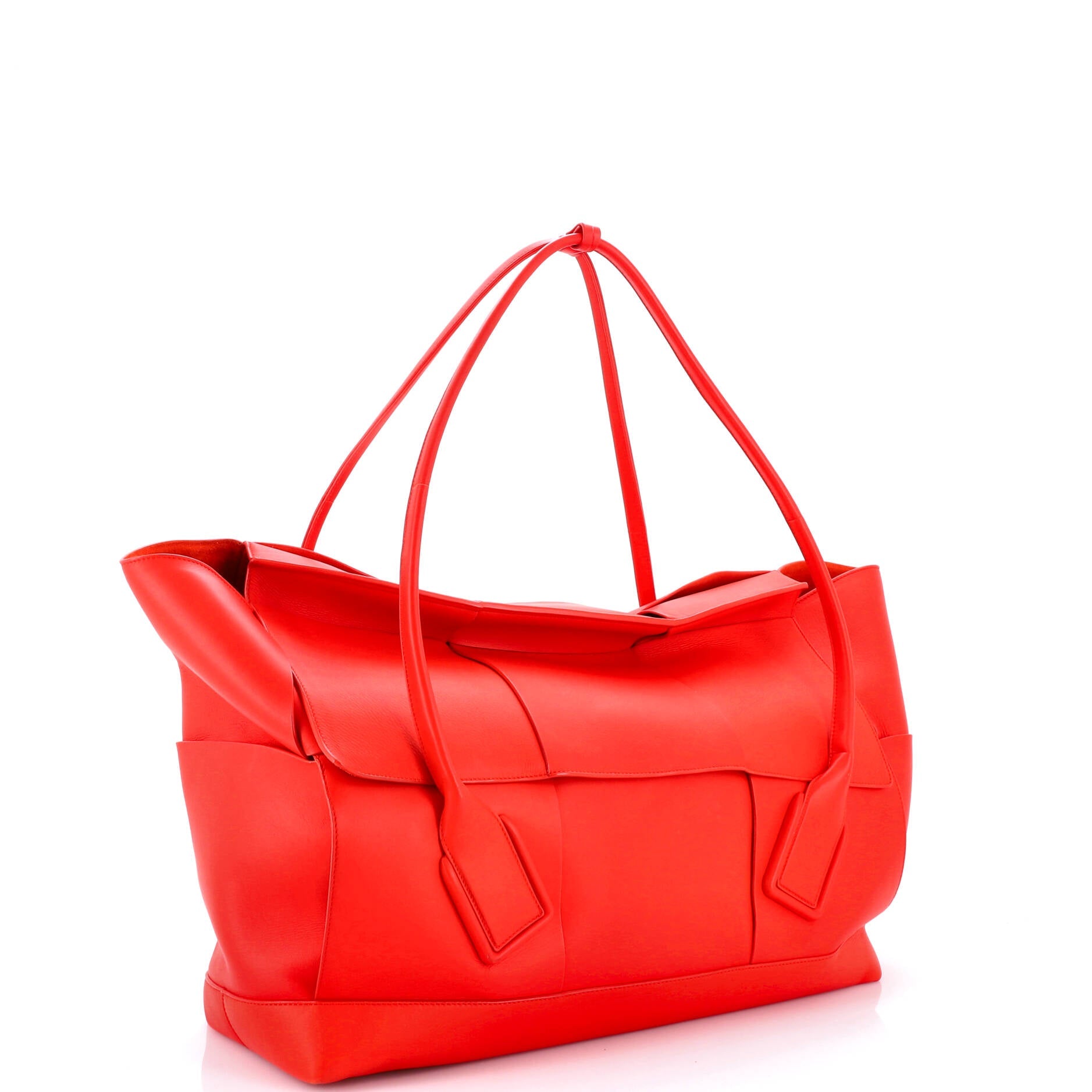 Arco Bag Maxi Intrecciato Leather Maxi