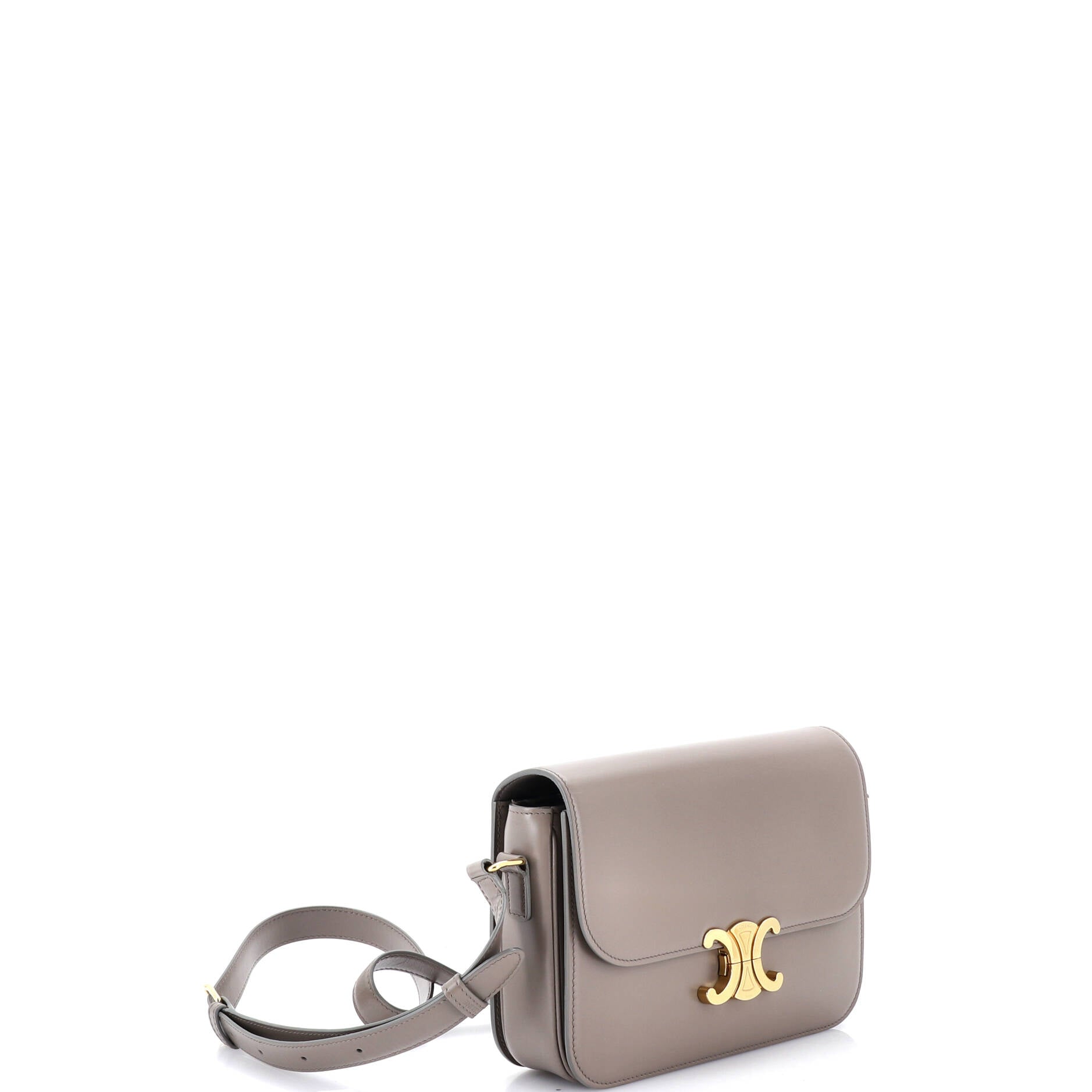 Triomphe Shoulder Bag Smooth Calfskin Medium
