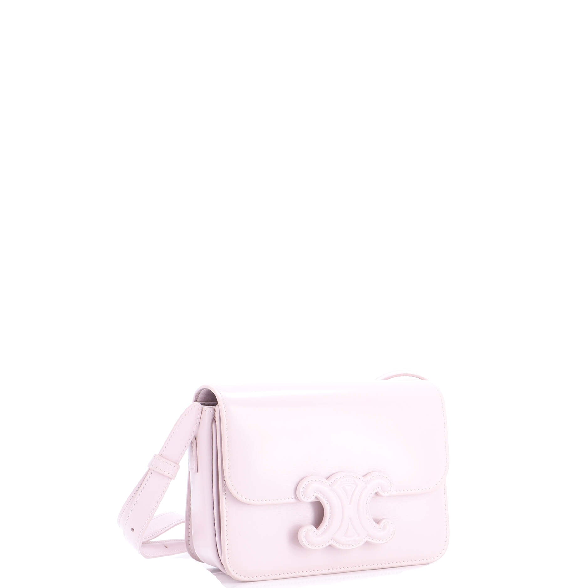 Triomphe Shoulder Bag Smooth Calfskin Teen