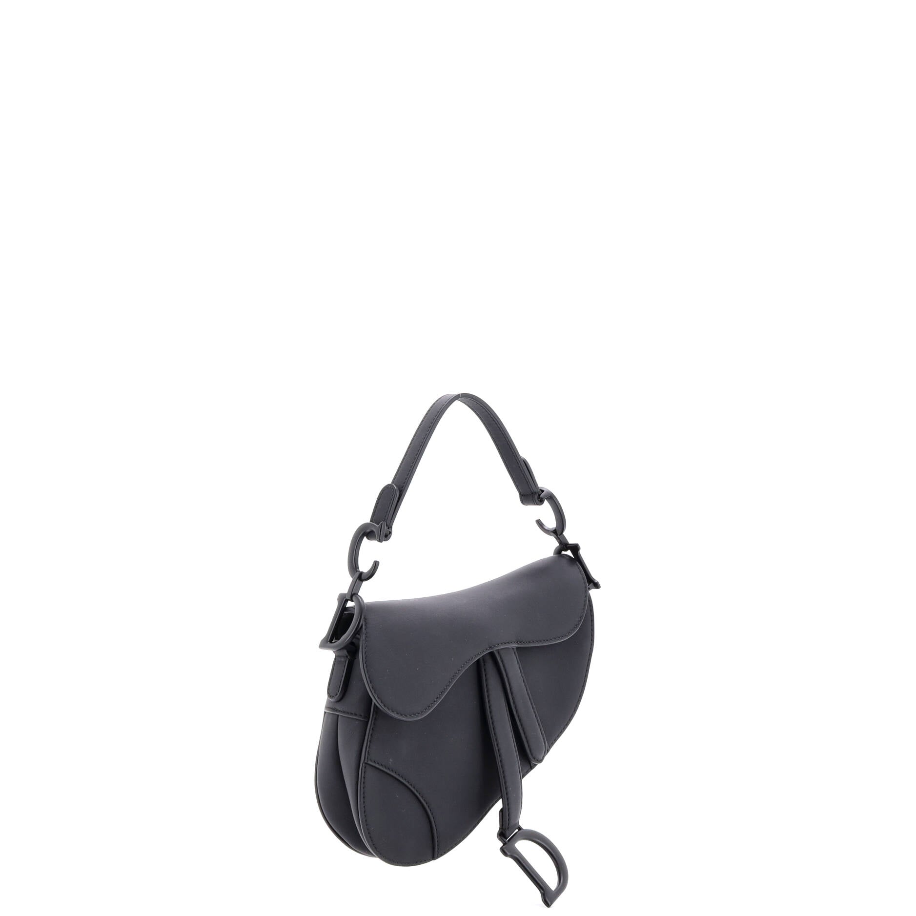 Ultra Matte Saddle Handbag Leather Mini