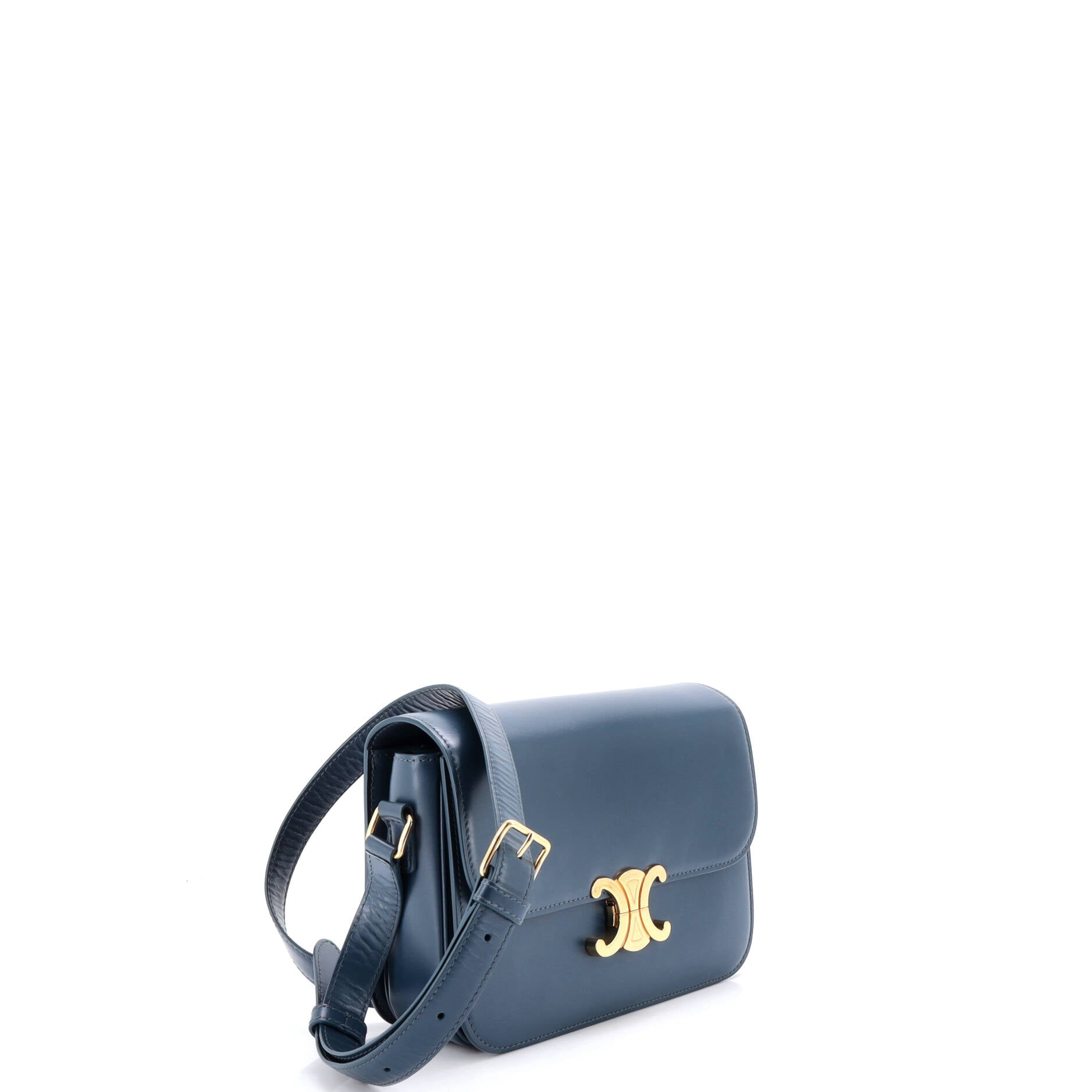 Triomphe Shoulder Bag Smooth Calfskin Medium
