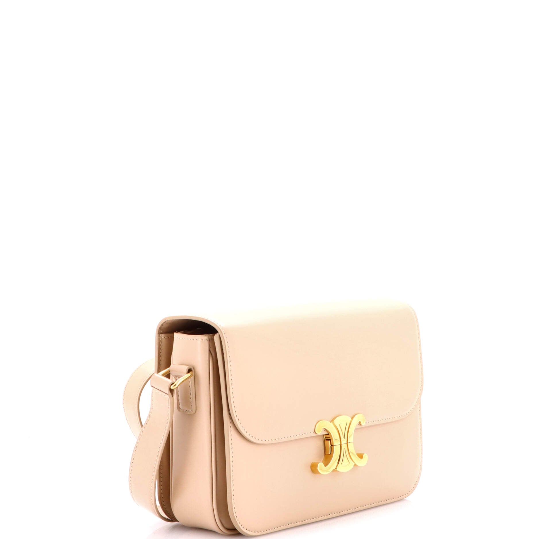 Triomphe Shoulder Bag Smooth Calfskin Medium