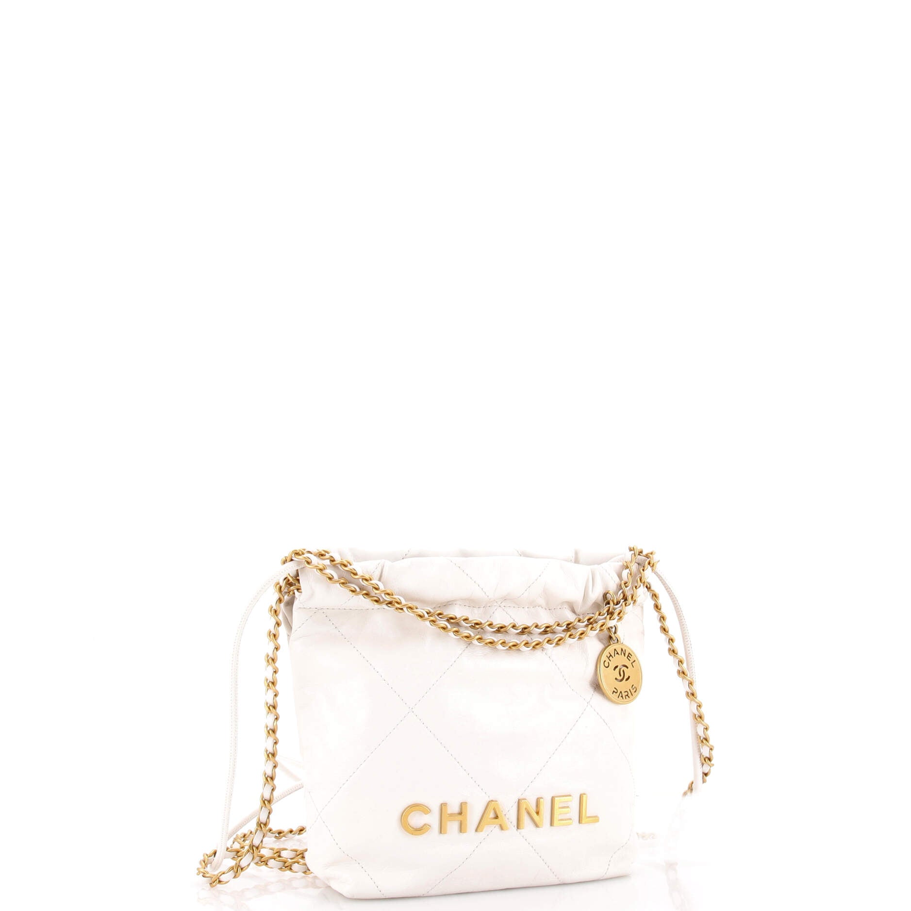 22 Chain Hobo Quilted Calfskin Mini