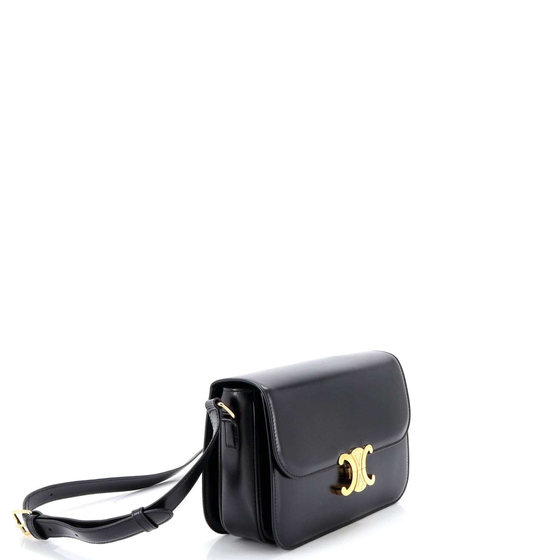 Triomphe Shoulder Bag Smooth Calfskin Medium