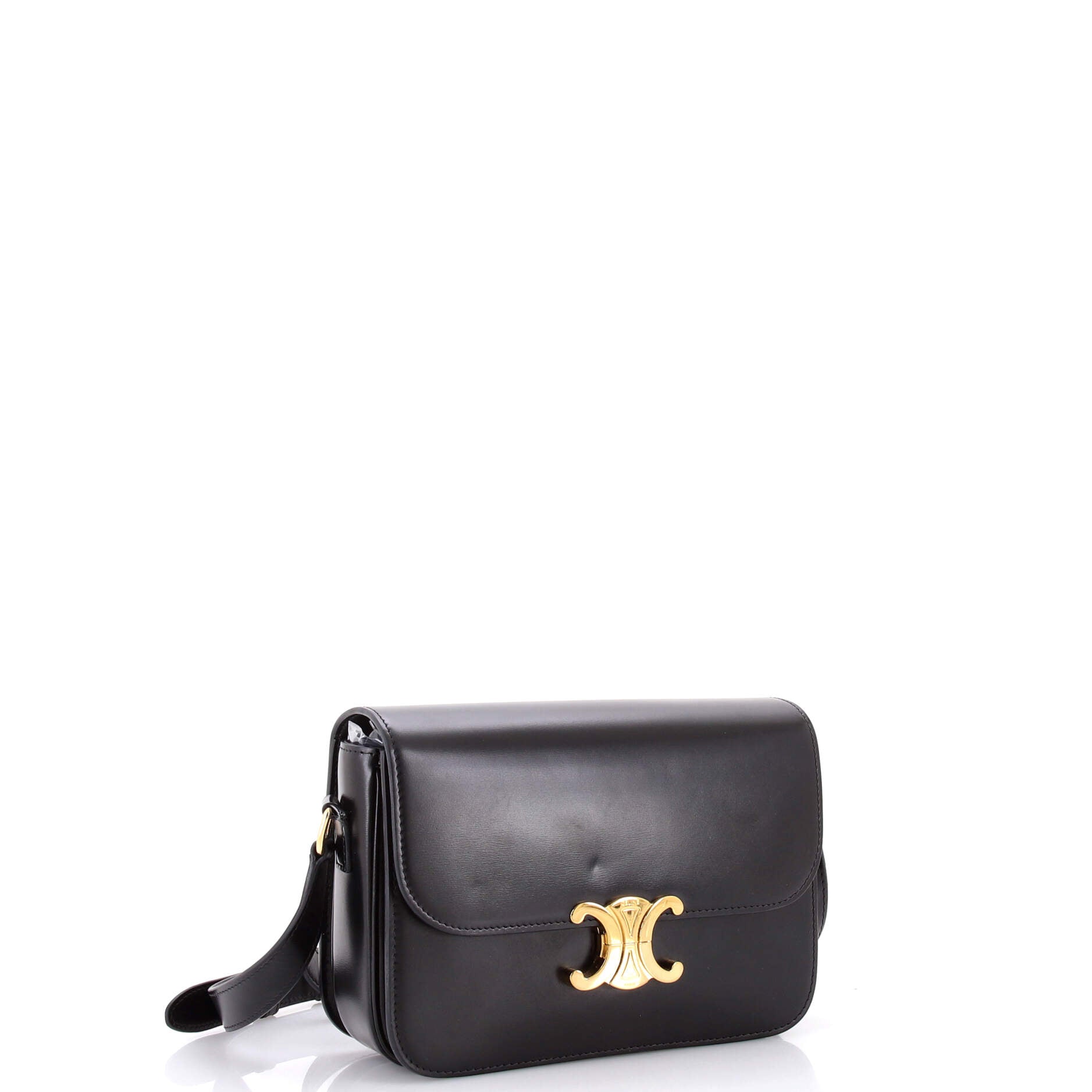 Triomphe Shoulder Bag Smooth Calfskin Medium