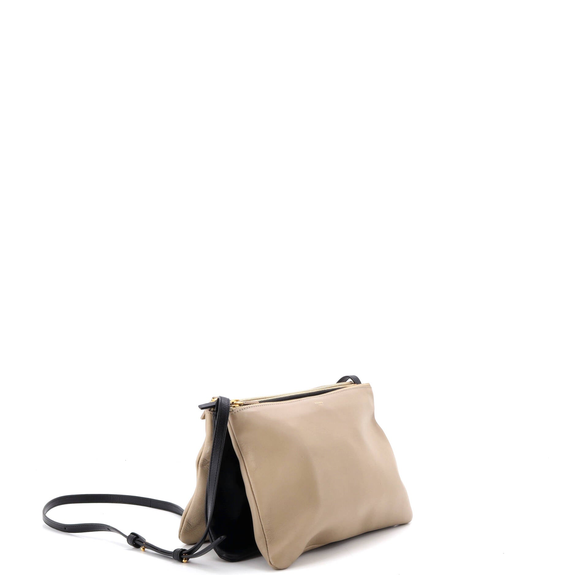 Trio Crossbody Bag Leather Small