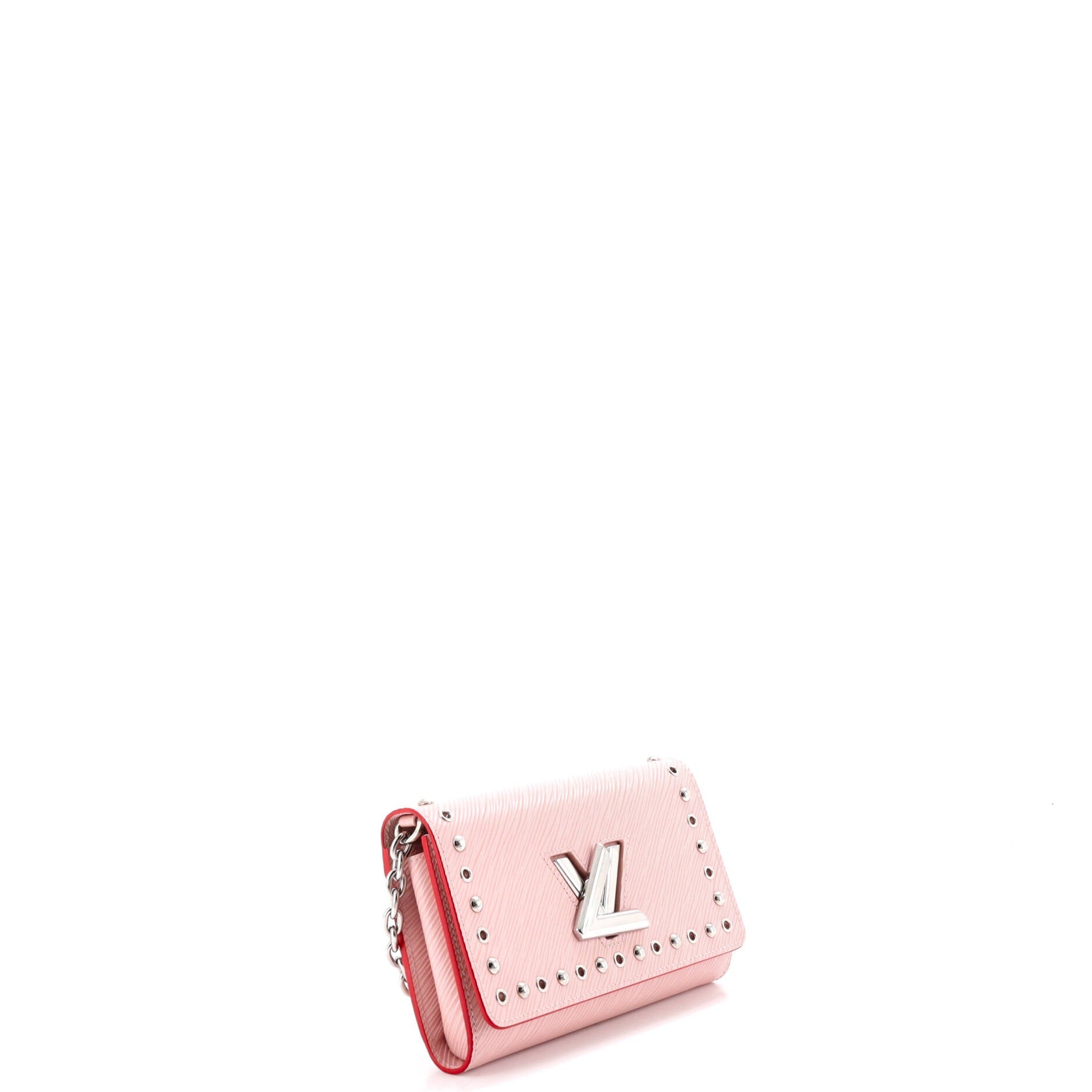 Twist Chain Wallet Studded Epi Leather