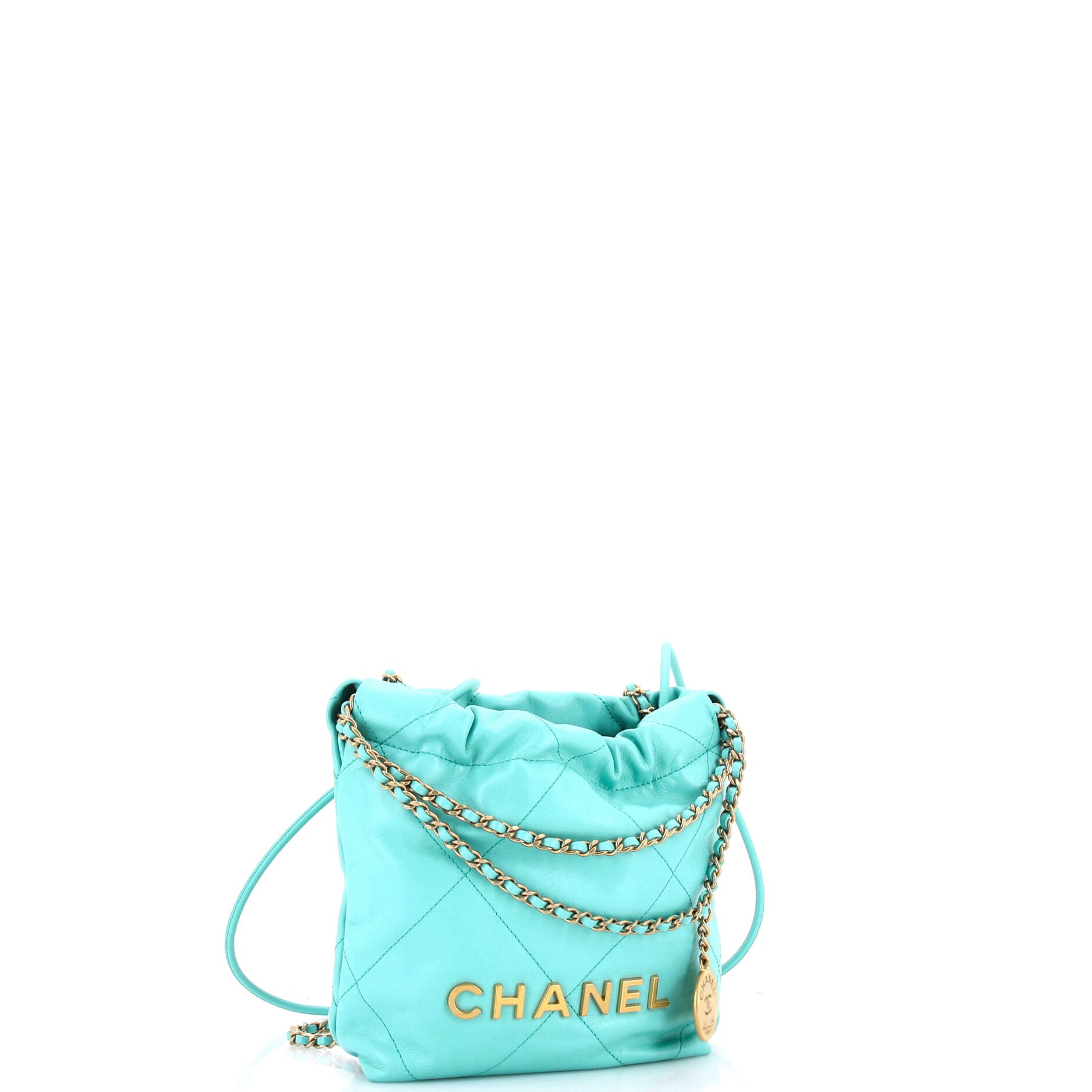 22 Chain Hobo Quilted Calfskin Mini