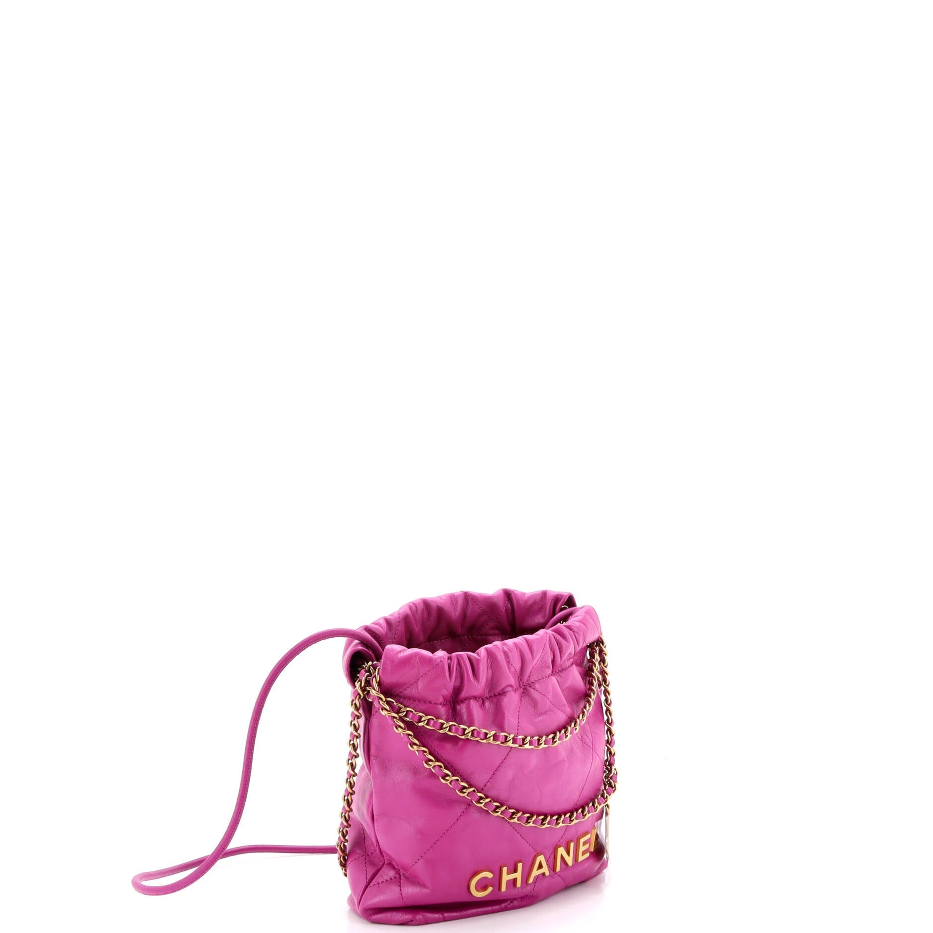 22 Chain Hobo Quilted Calfskin Mini