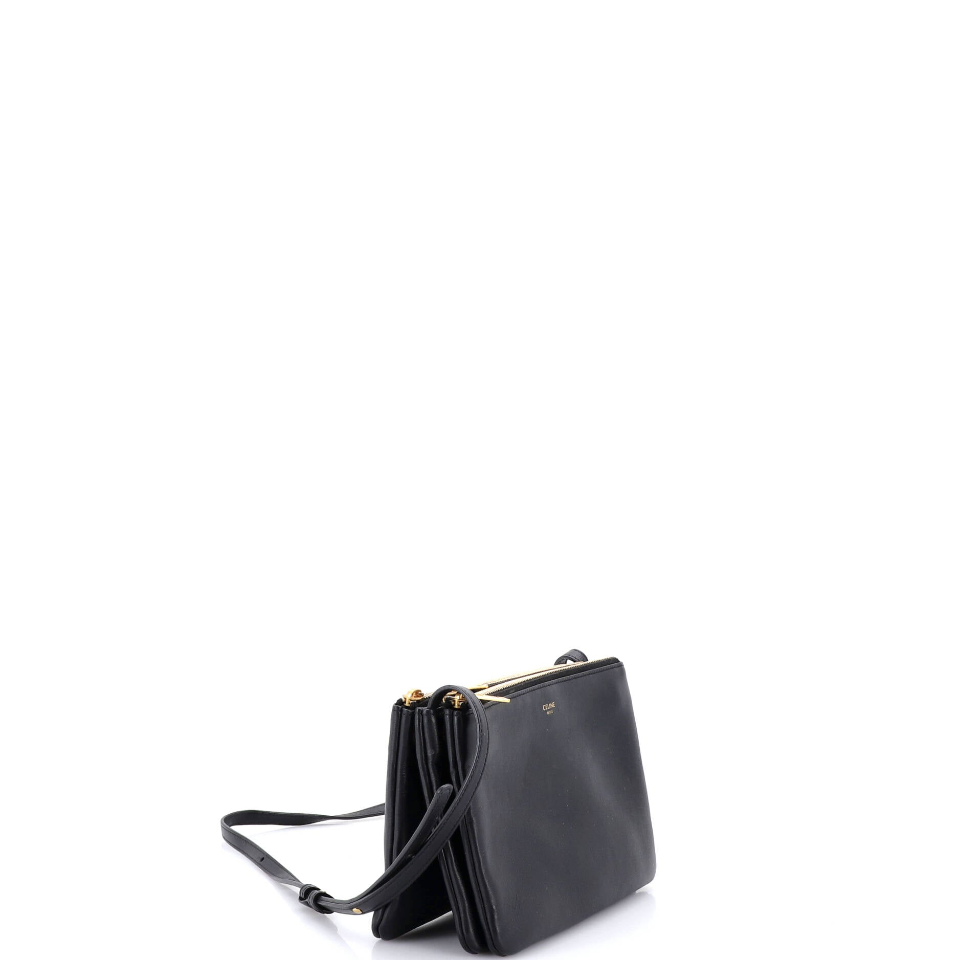 Trio Crossbody Bag Leather Small