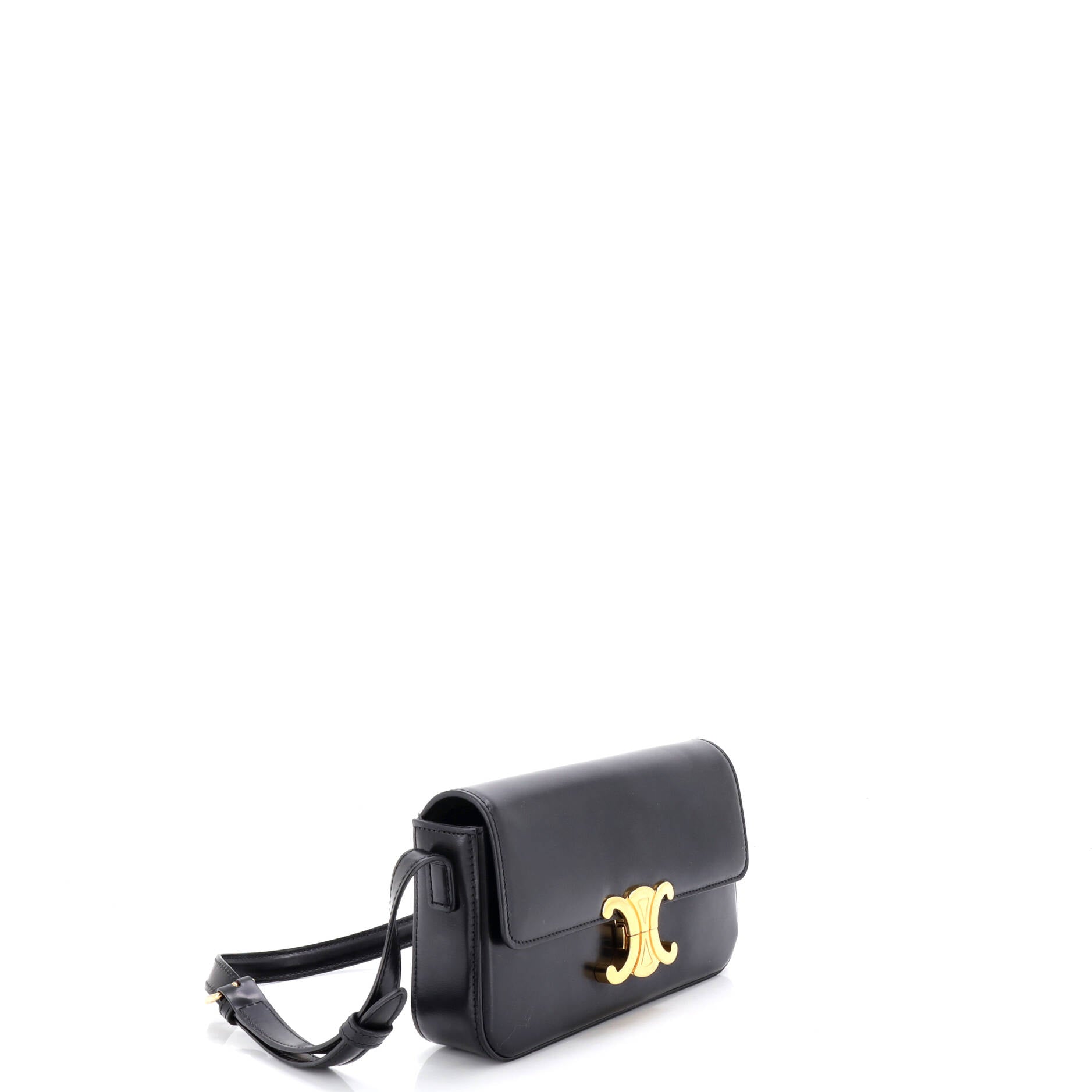 Triomphe East-West Shoulder Bag Smooth Calfskin