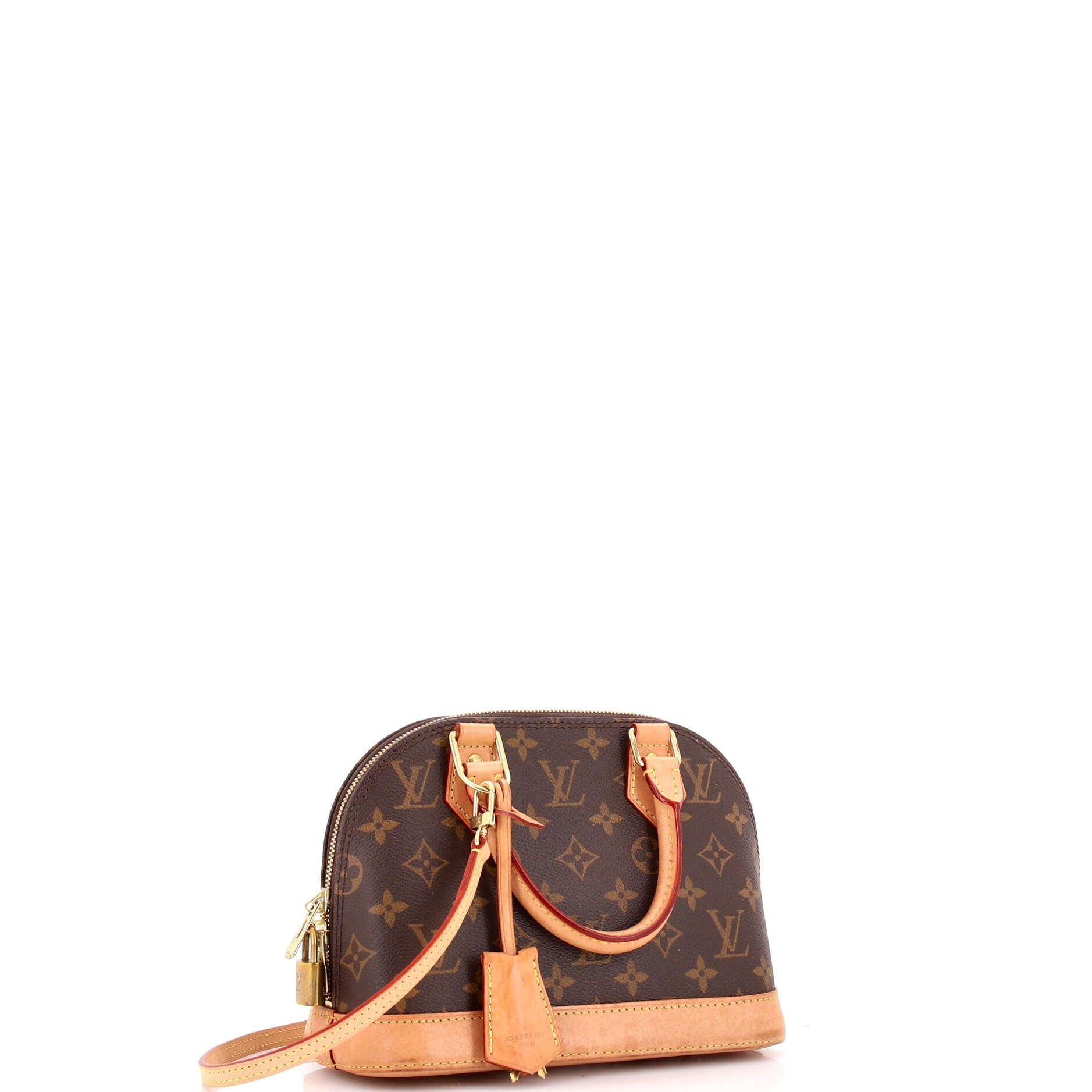Alma Handbag Monogram Canvas BB