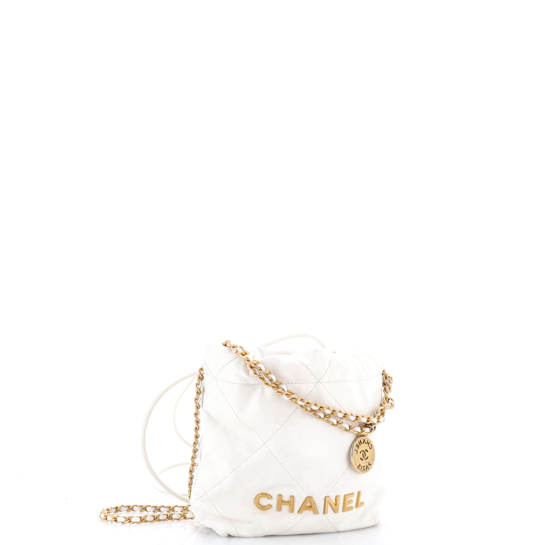 22 Chain Hobo Quilted Calfskin Mini