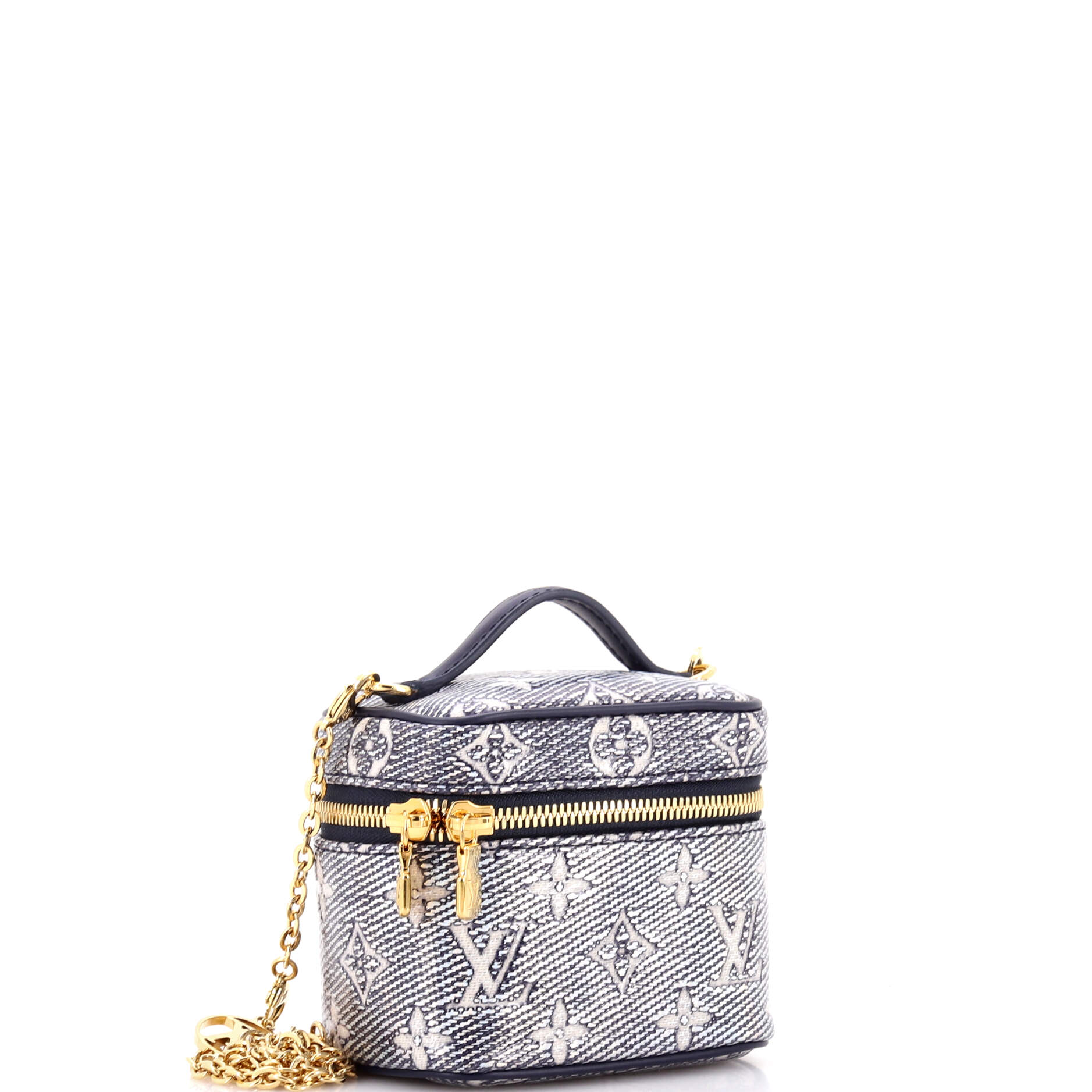 Vanity Case Monoglam Jacquard Canvas Micro