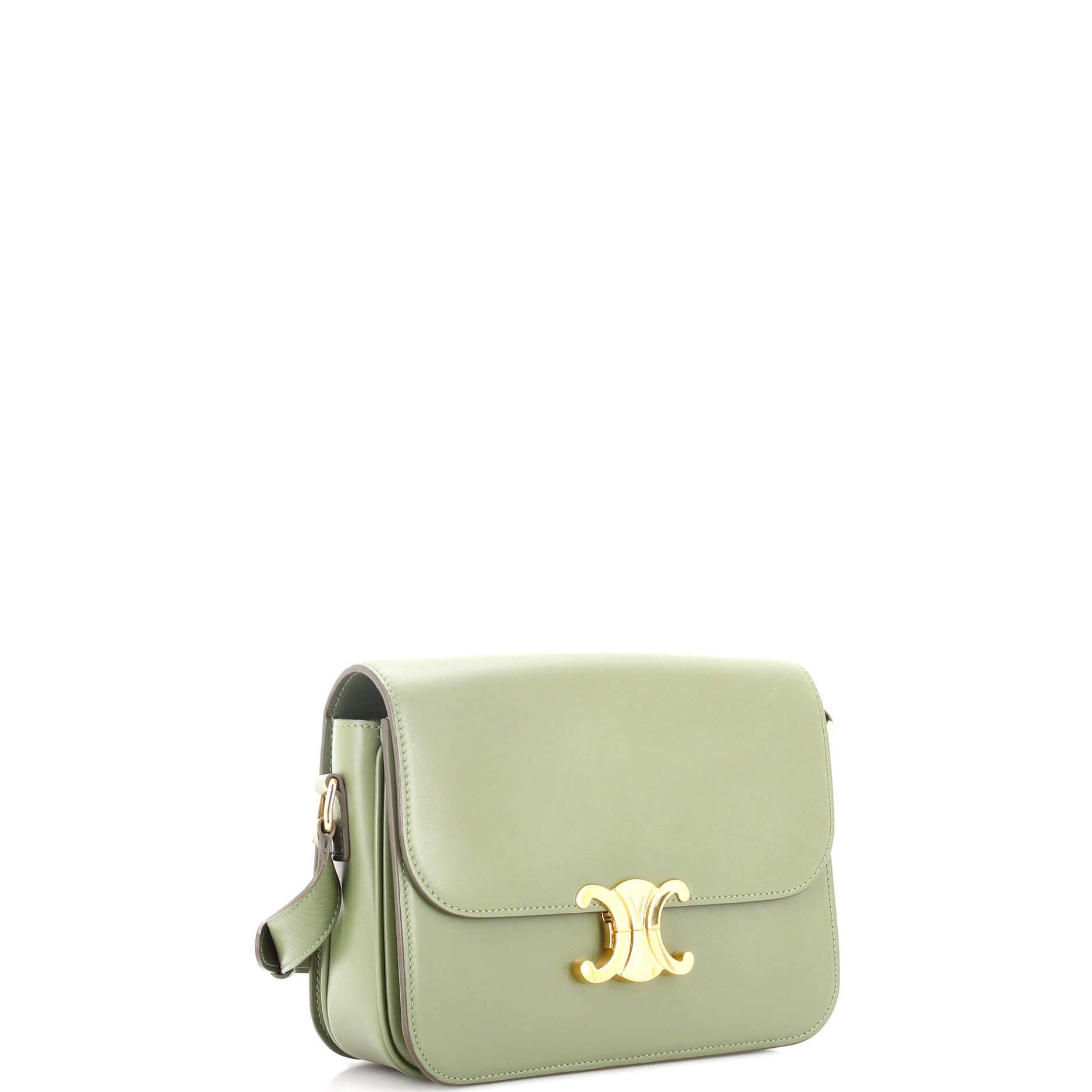 Triomphe Shoulder Bag Smooth Calfskin Medium