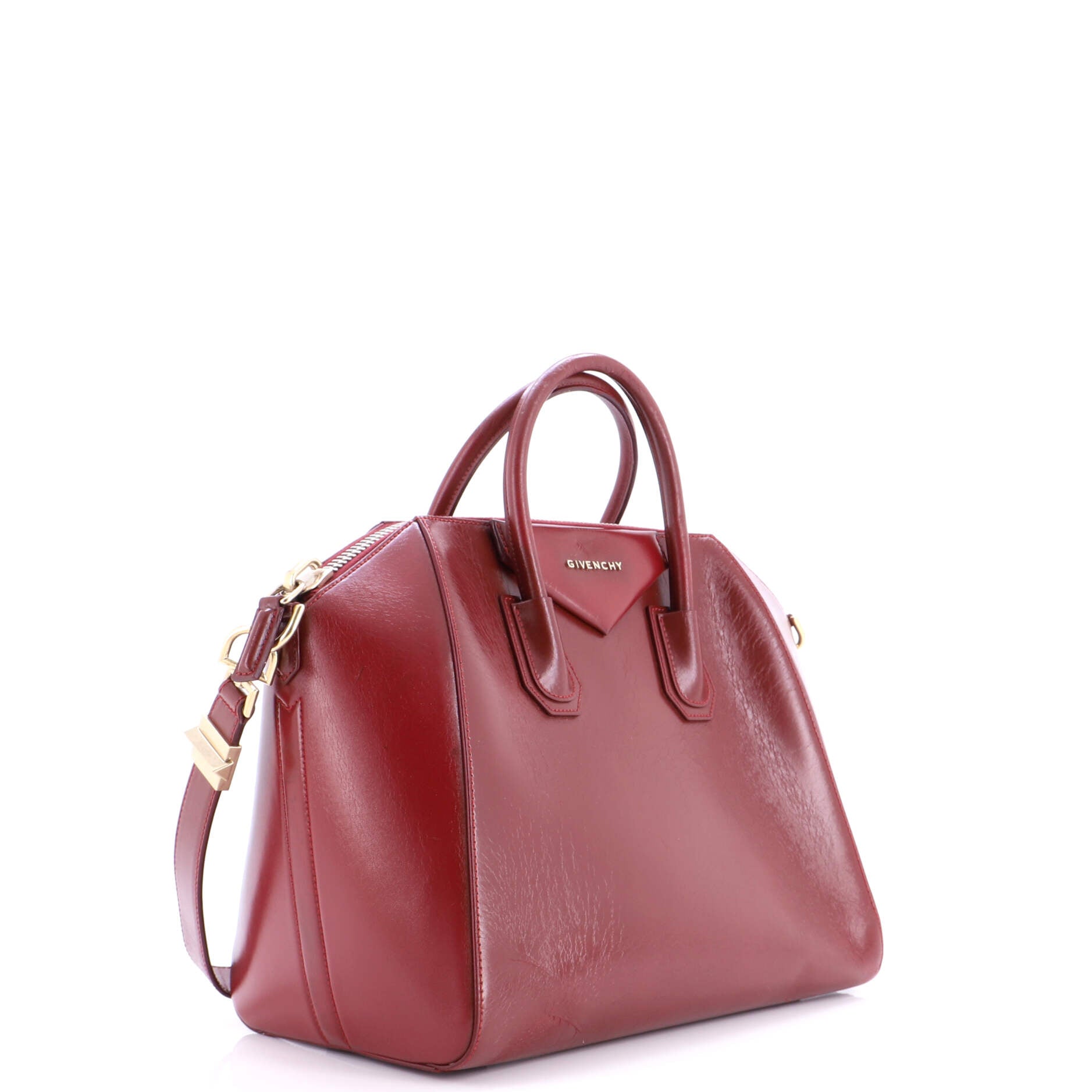 Antigona Bag Glazed Leather Medium