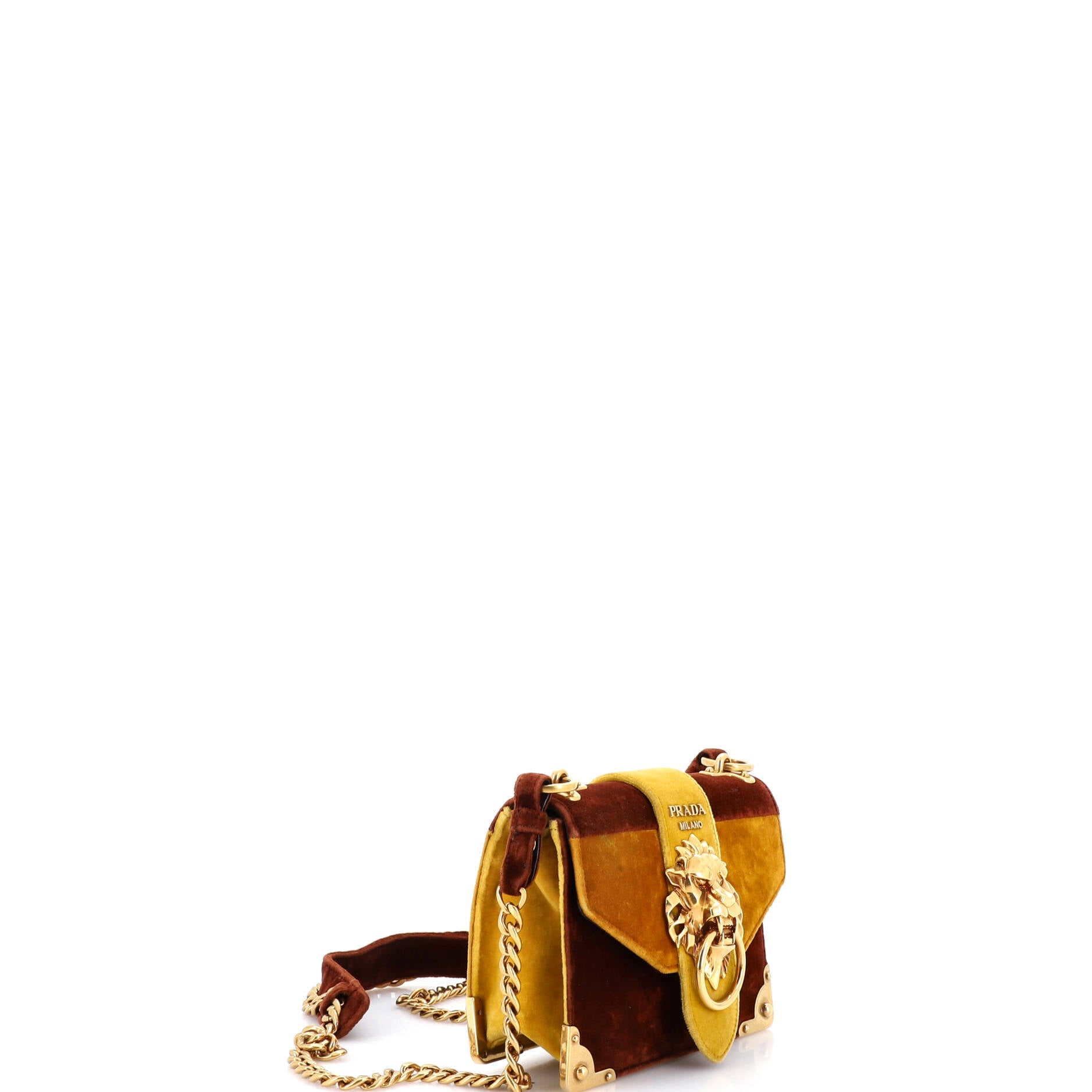 Animalier Cahier Crossbody Bag Velvet Small