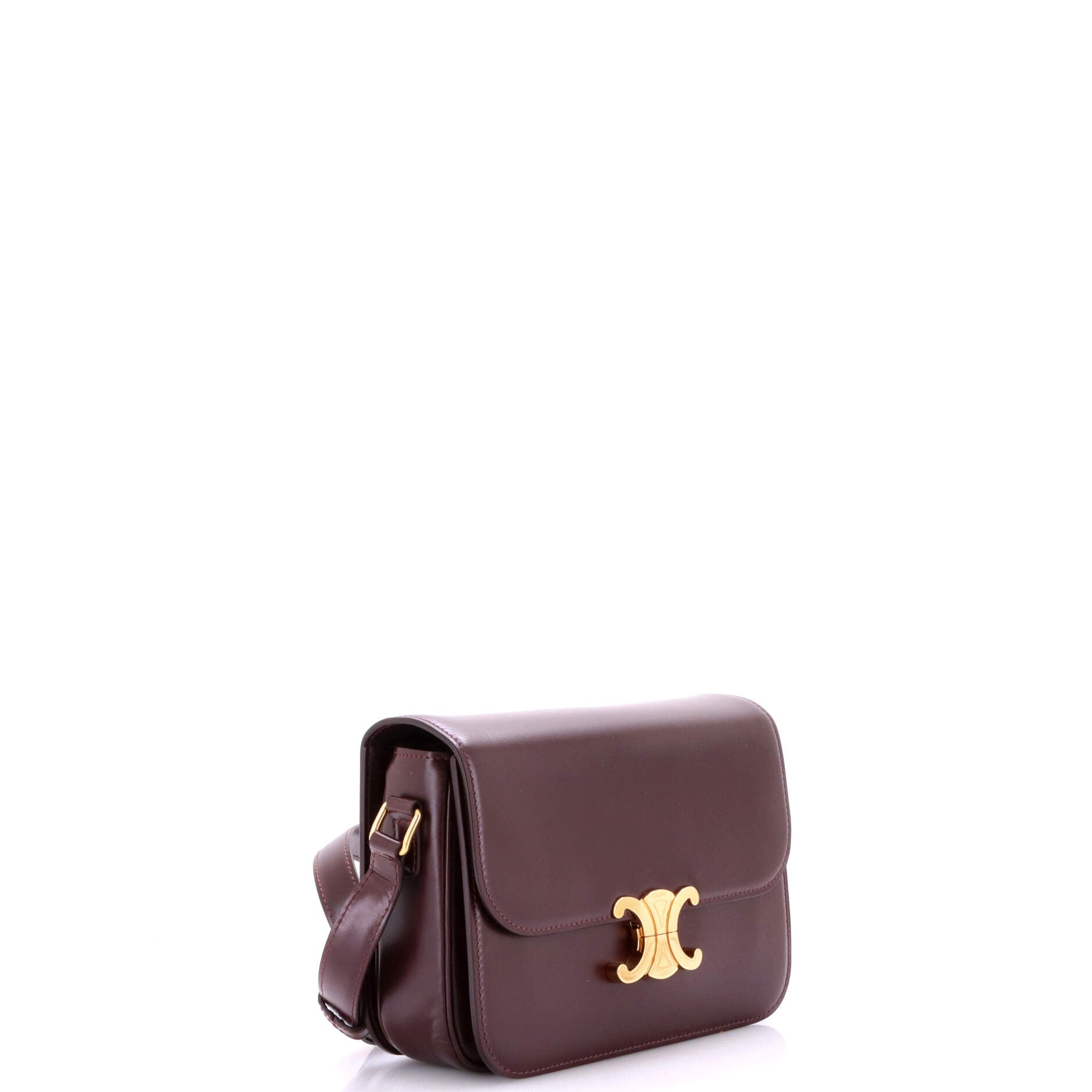 Triomphe Shoulder Bag Smooth Calfskin Medium