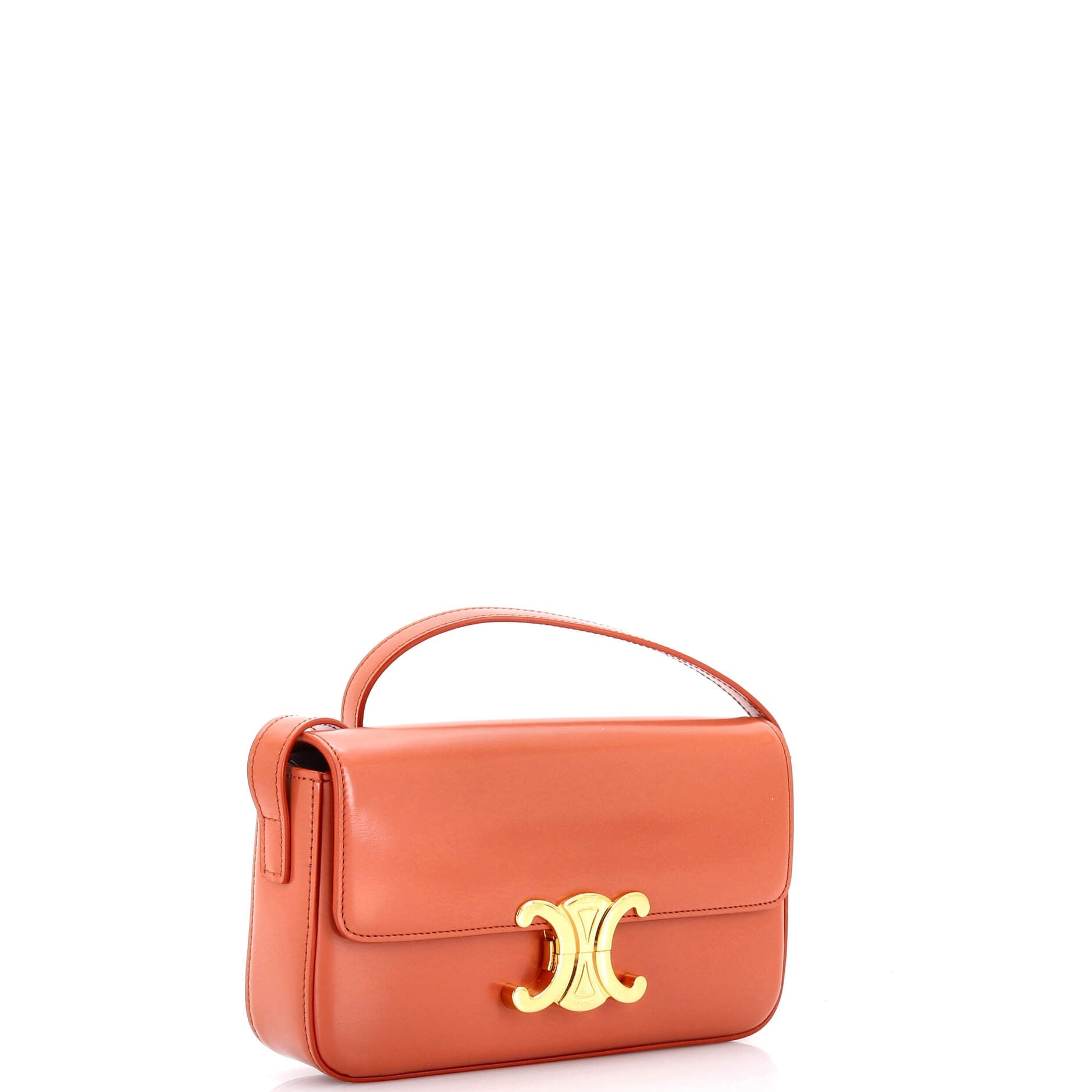 Triomphe East-West Shoulder Bag Smooth Calfskin