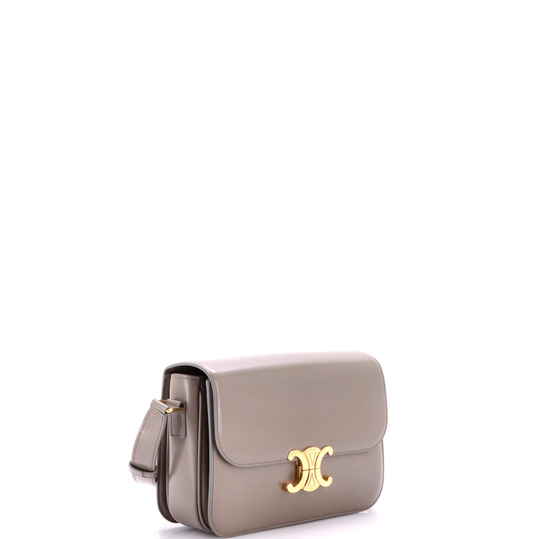 Triomphe Shoulder Bag Smooth Calfskin Medium