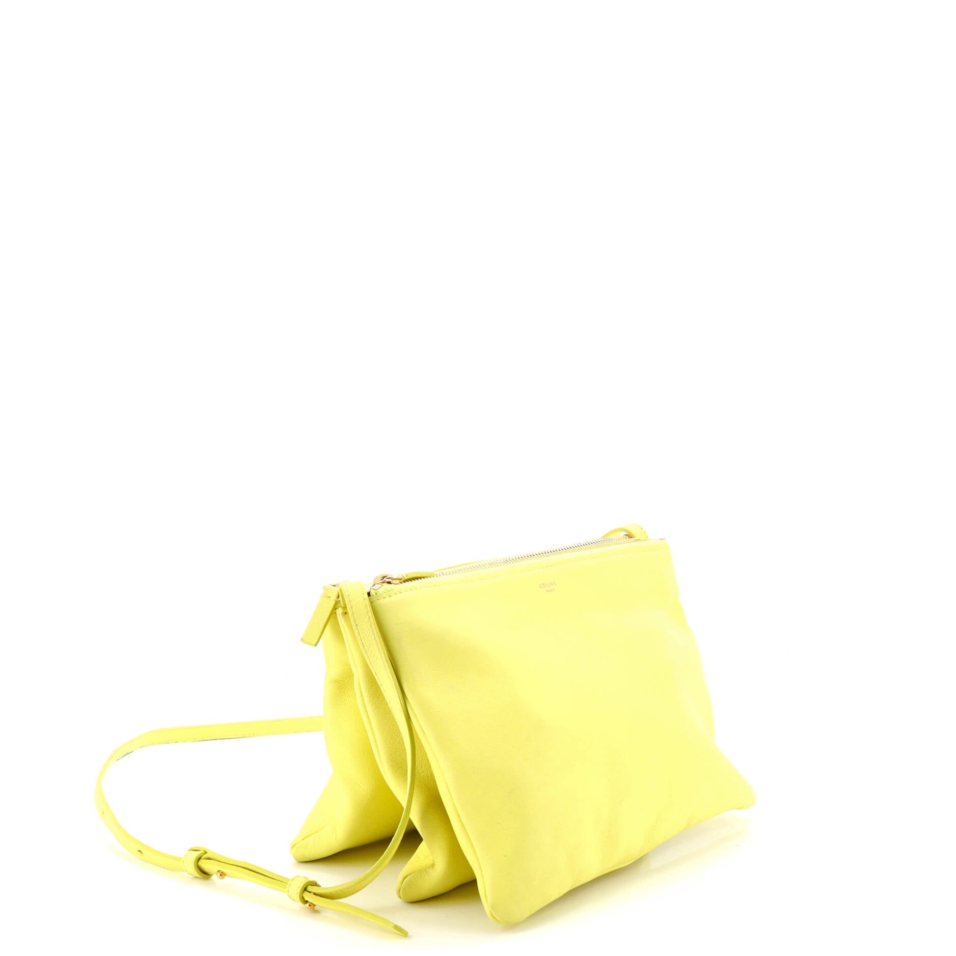 Trio Crossbody Bag Leather Large
