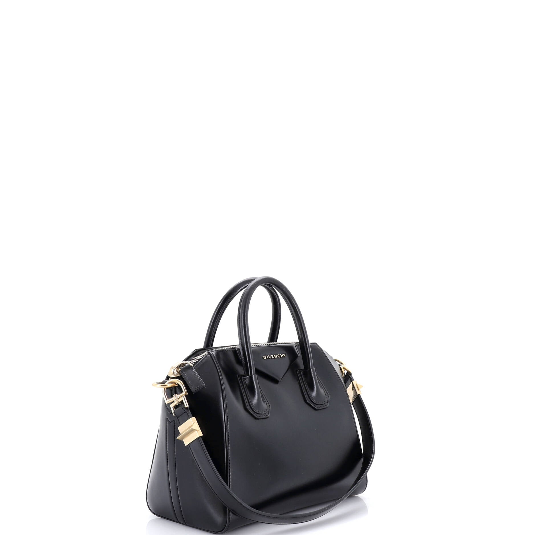 Antigona Bag Glazed Leather Small