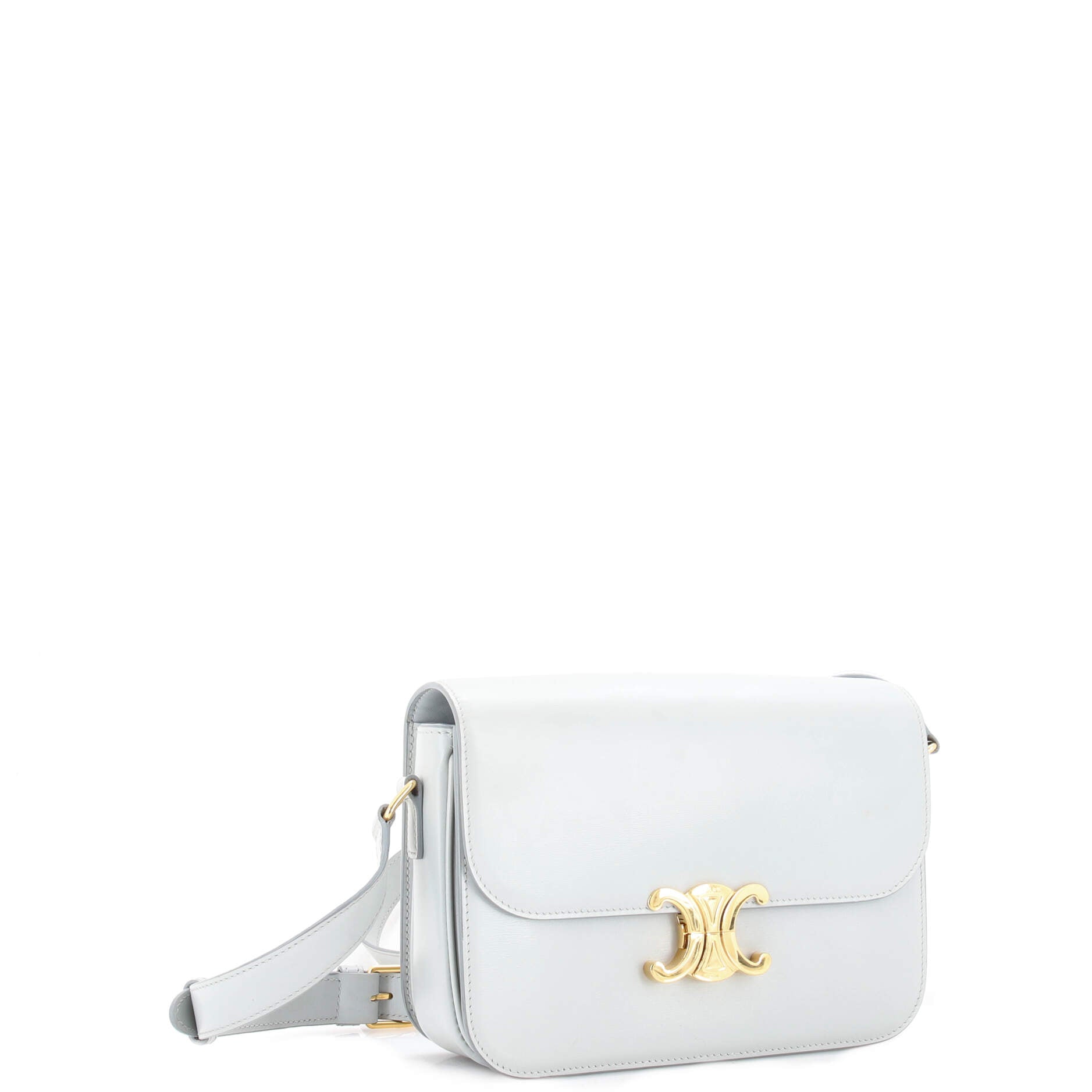 Triomphe Shoulder Bag Smooth Calfskin Medium
