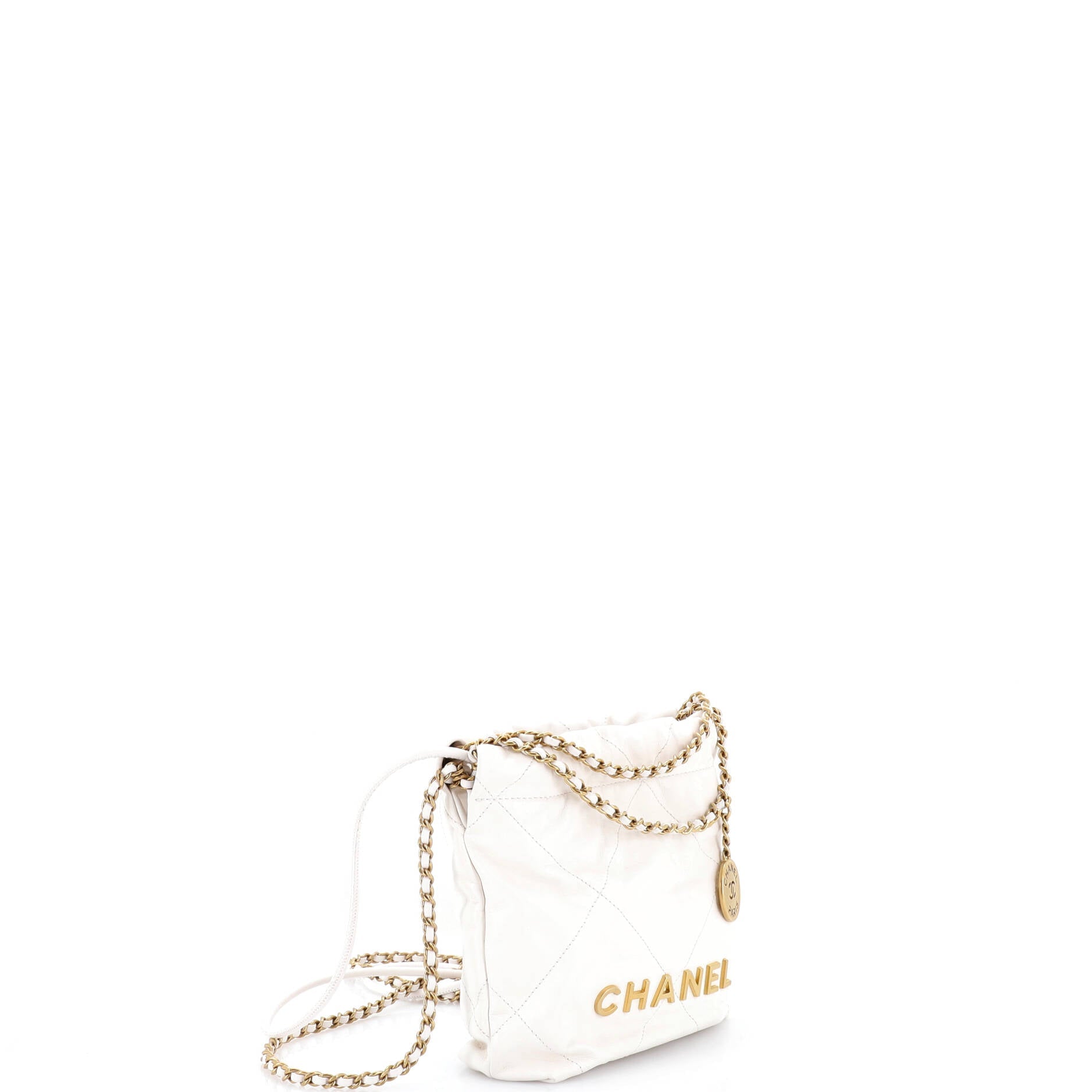 22 Chain Hobo Quilted Calfskin Mini