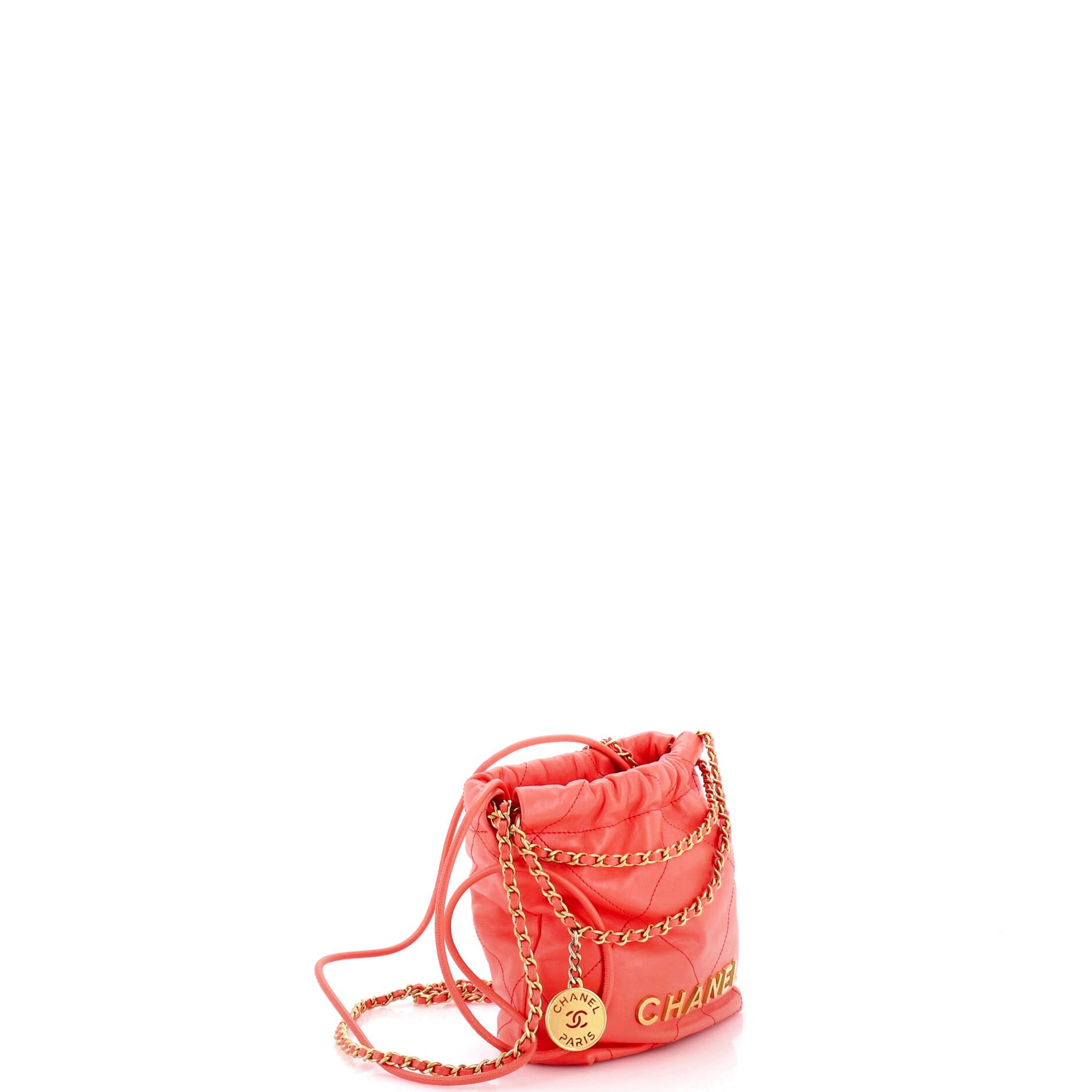 22 Chain Hobo Quilted Calfskin Mini