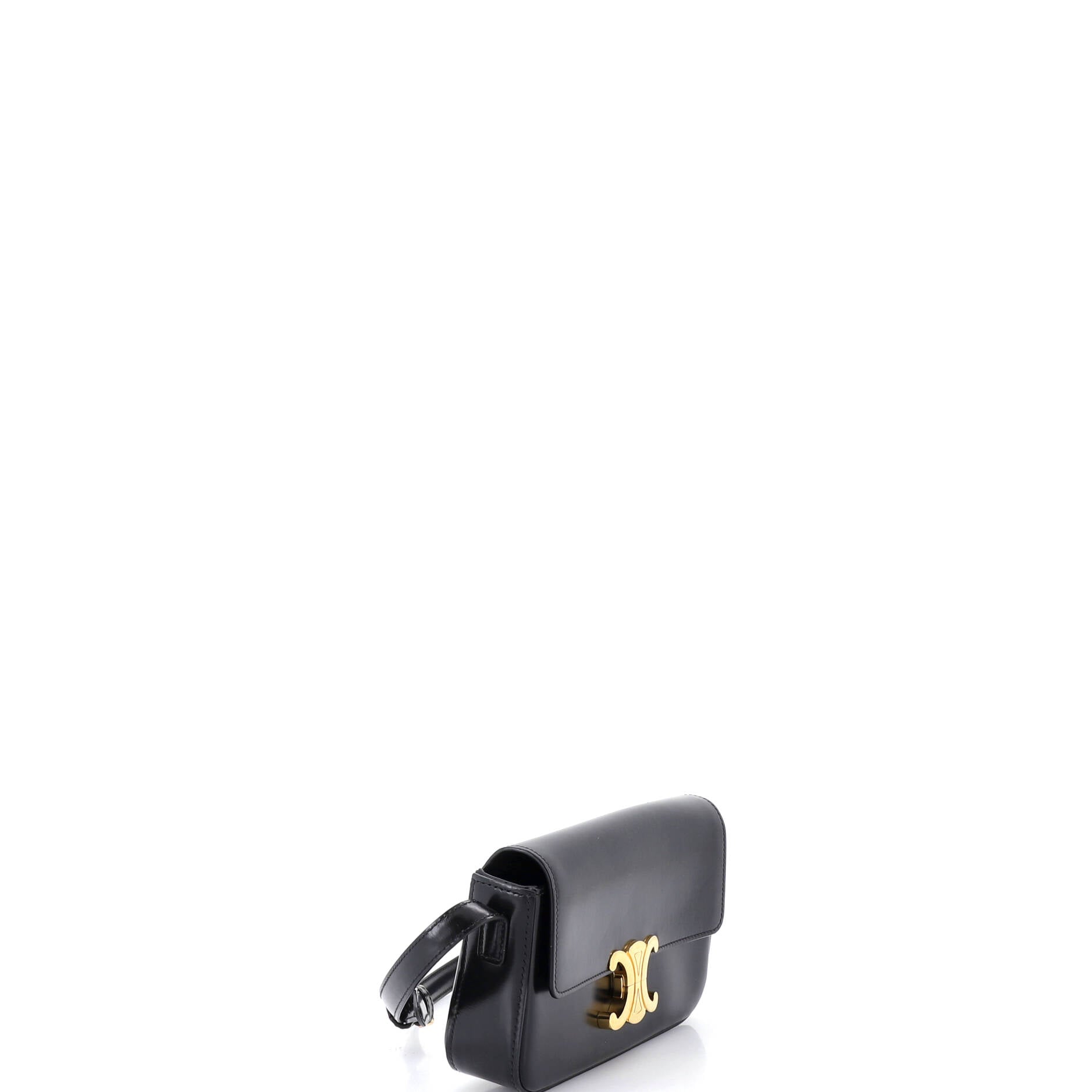 Triomphe East-West Shoulder Bag Smooth Calfskin