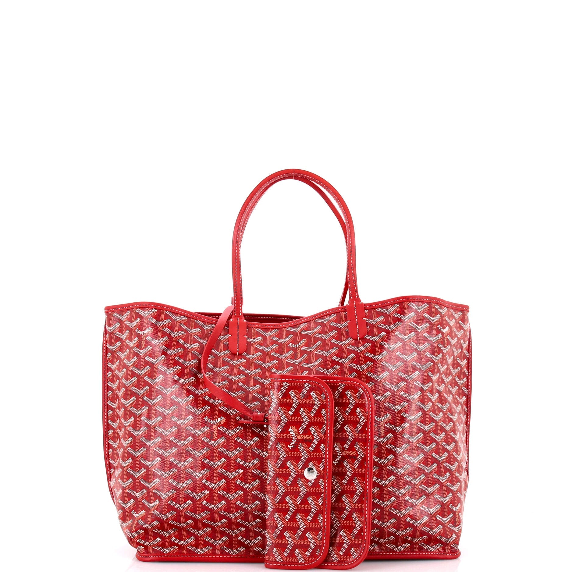 Anjou Reversible Tote Coated Canvas PM