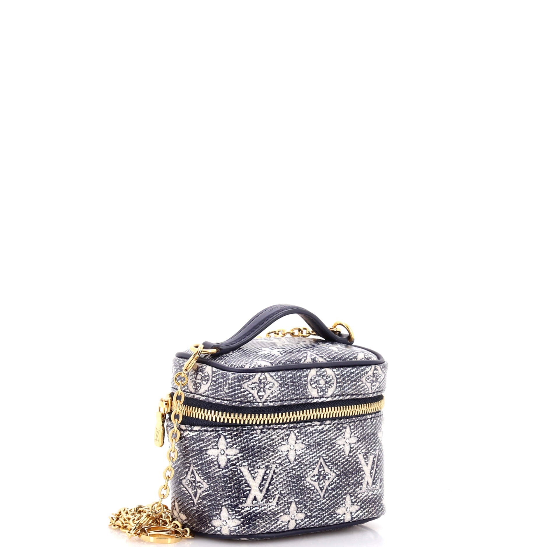 Vanity Case Monoglam Jacquard Canvas Micro