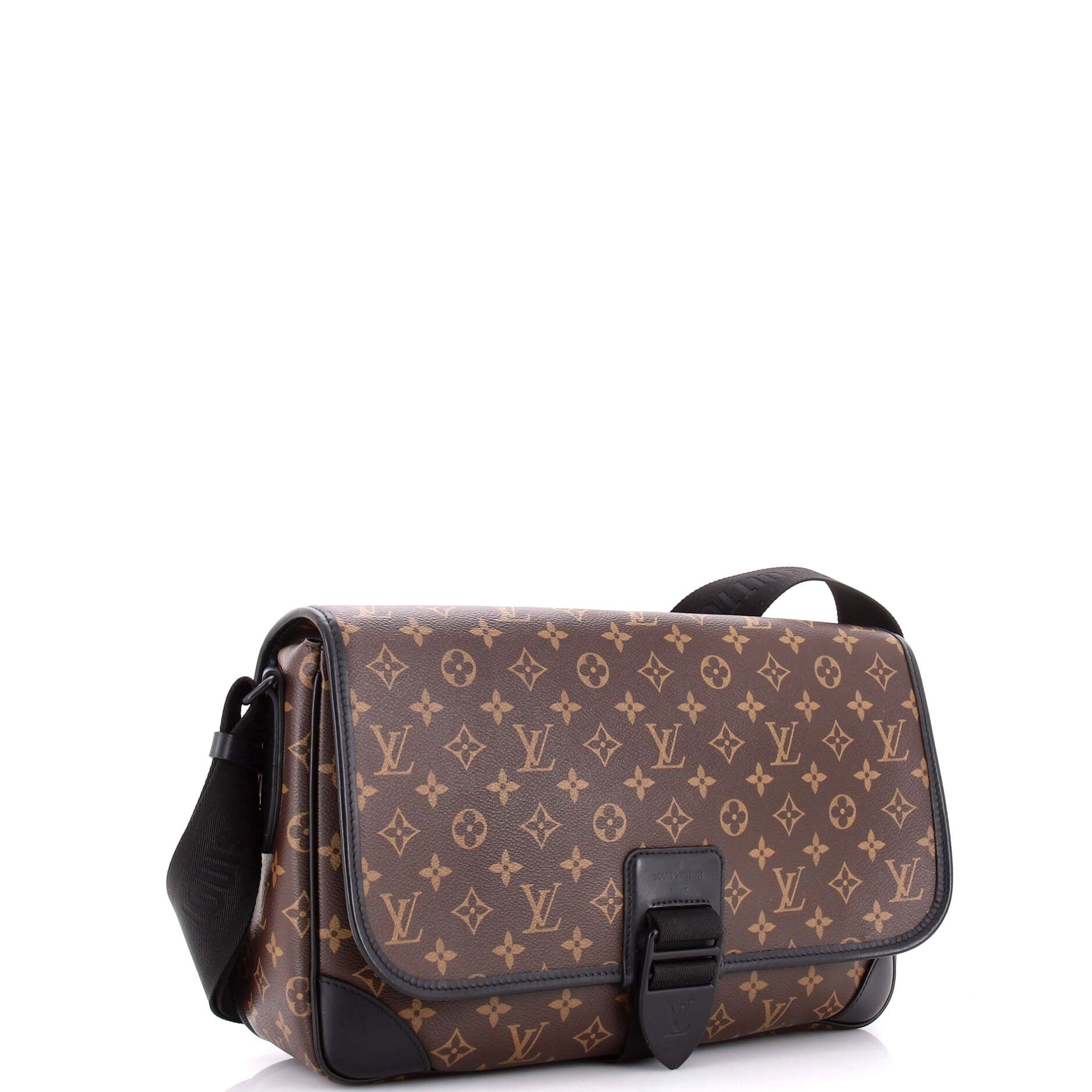 Archy Messenger Bag Macassar Monogram Canvas GM