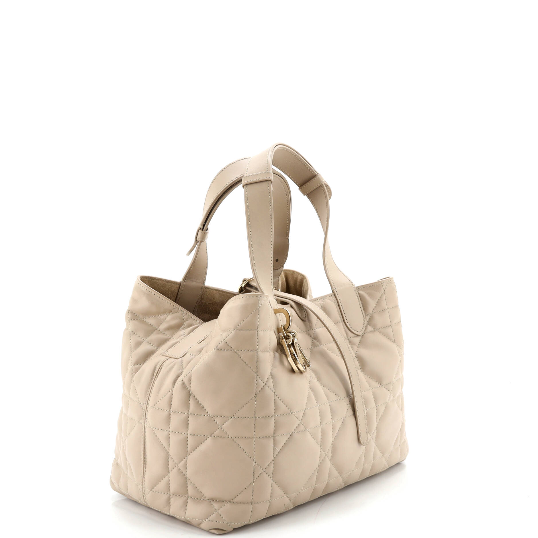 Toujours Tote Bag Macrocannage Quilt Calfskin Medium