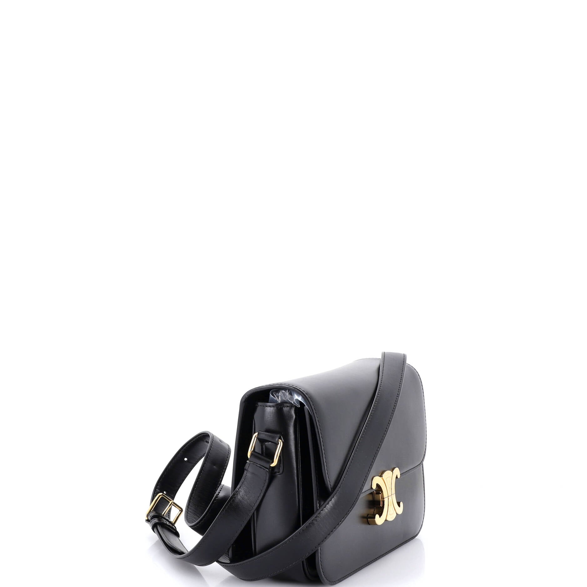 Triomphe Shoulder Bag Smooth Calfskin Medium