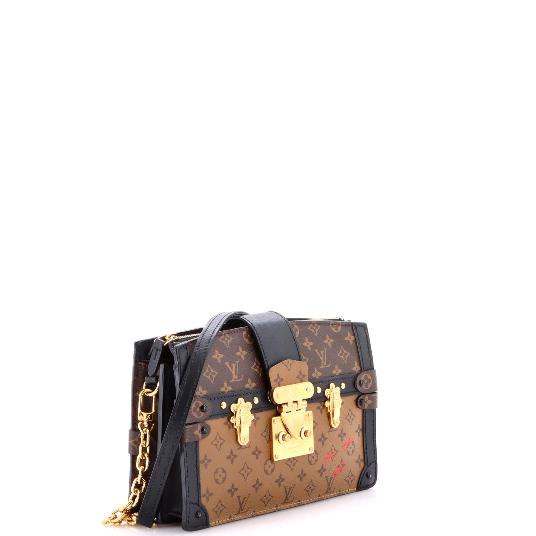 Trunk Clutch Reverse Monogram Canvas