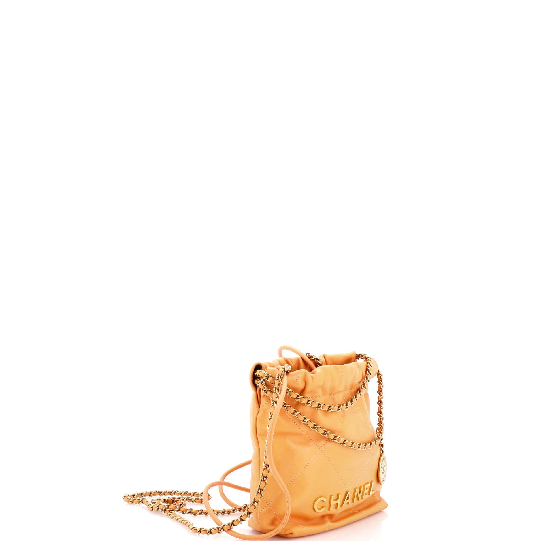 22 Chain Hobo Quilted Calfskin Mini