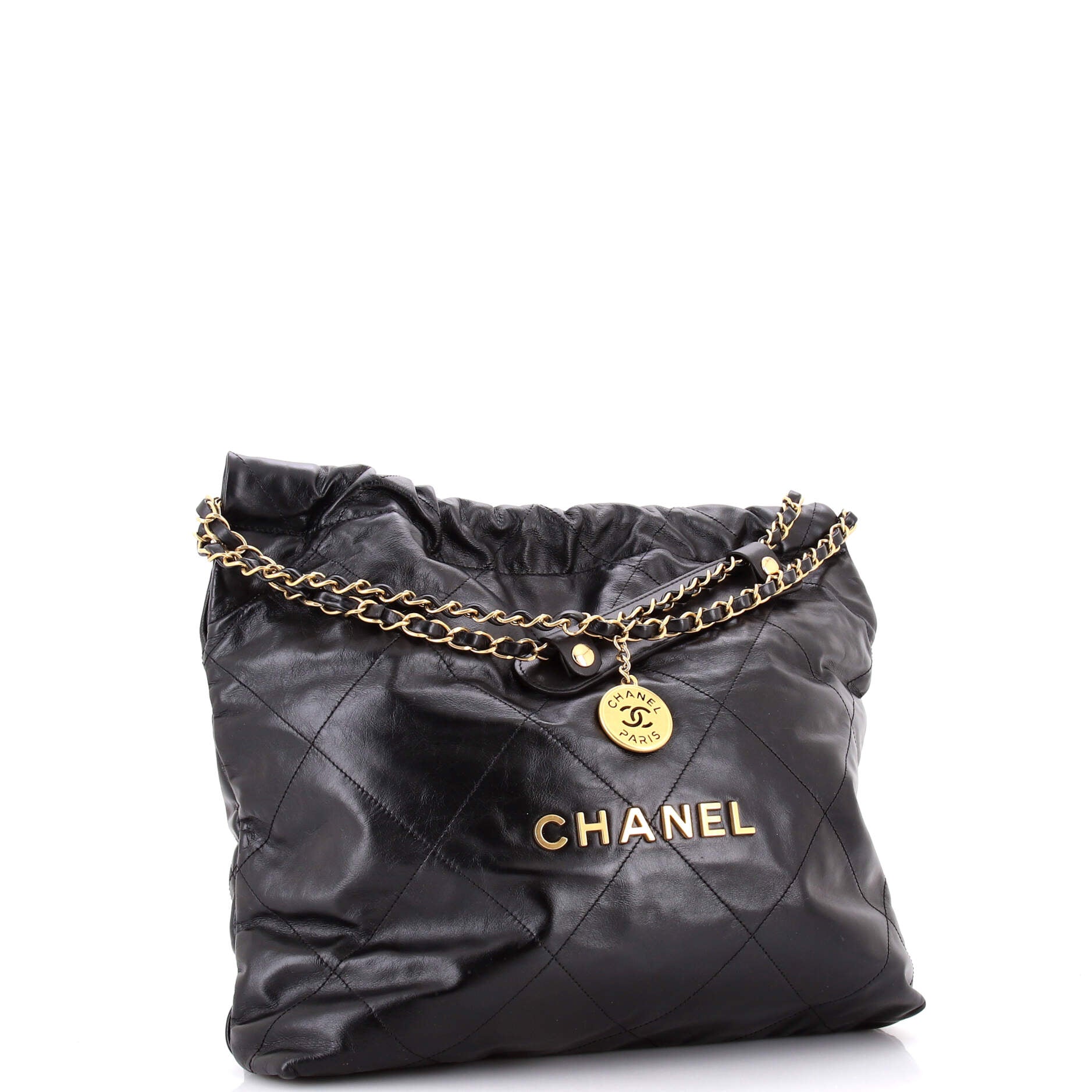 22 Chain Hobo Quilted Calfskin Medium