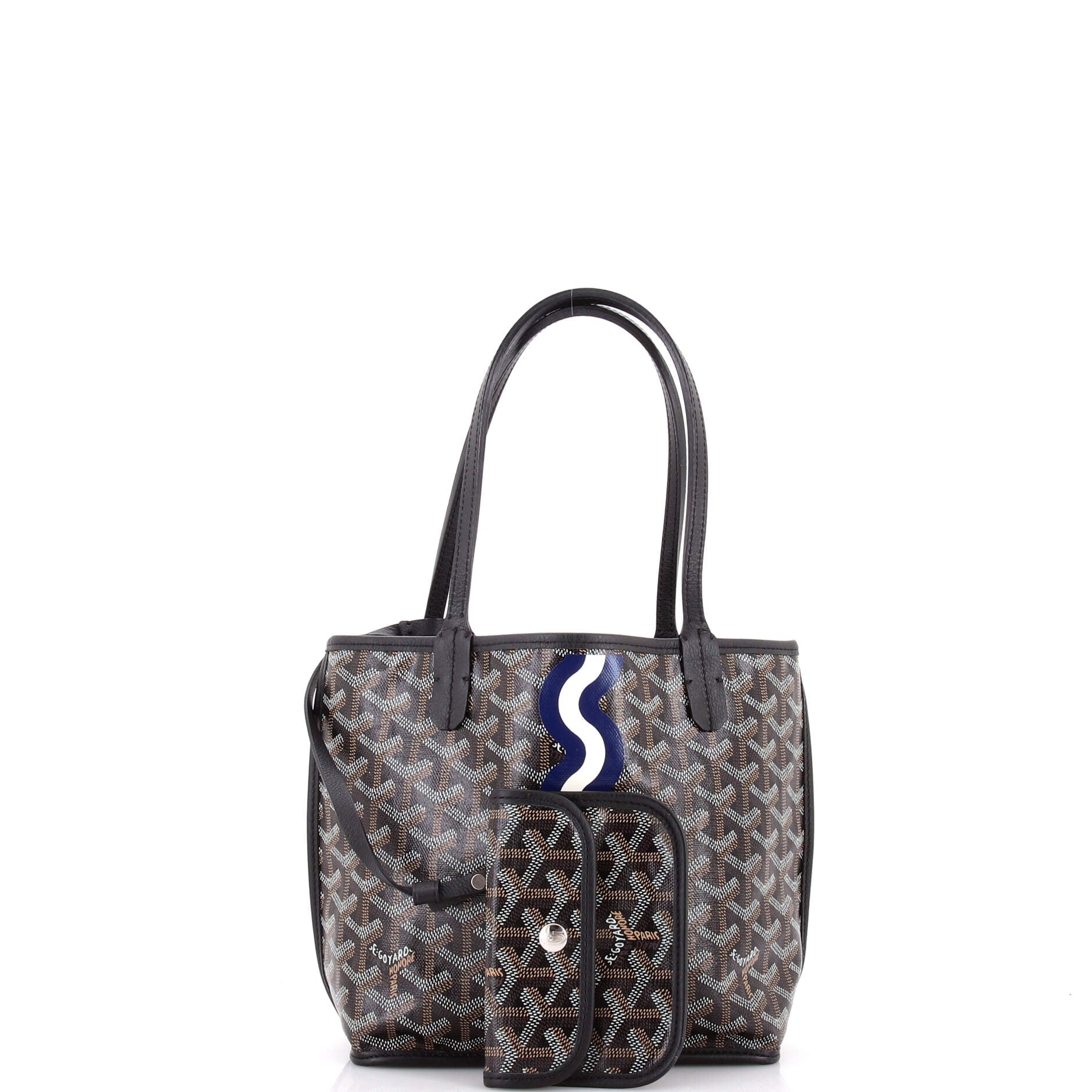 Anjou Reversible Tote Printed Coated Canvas Mini