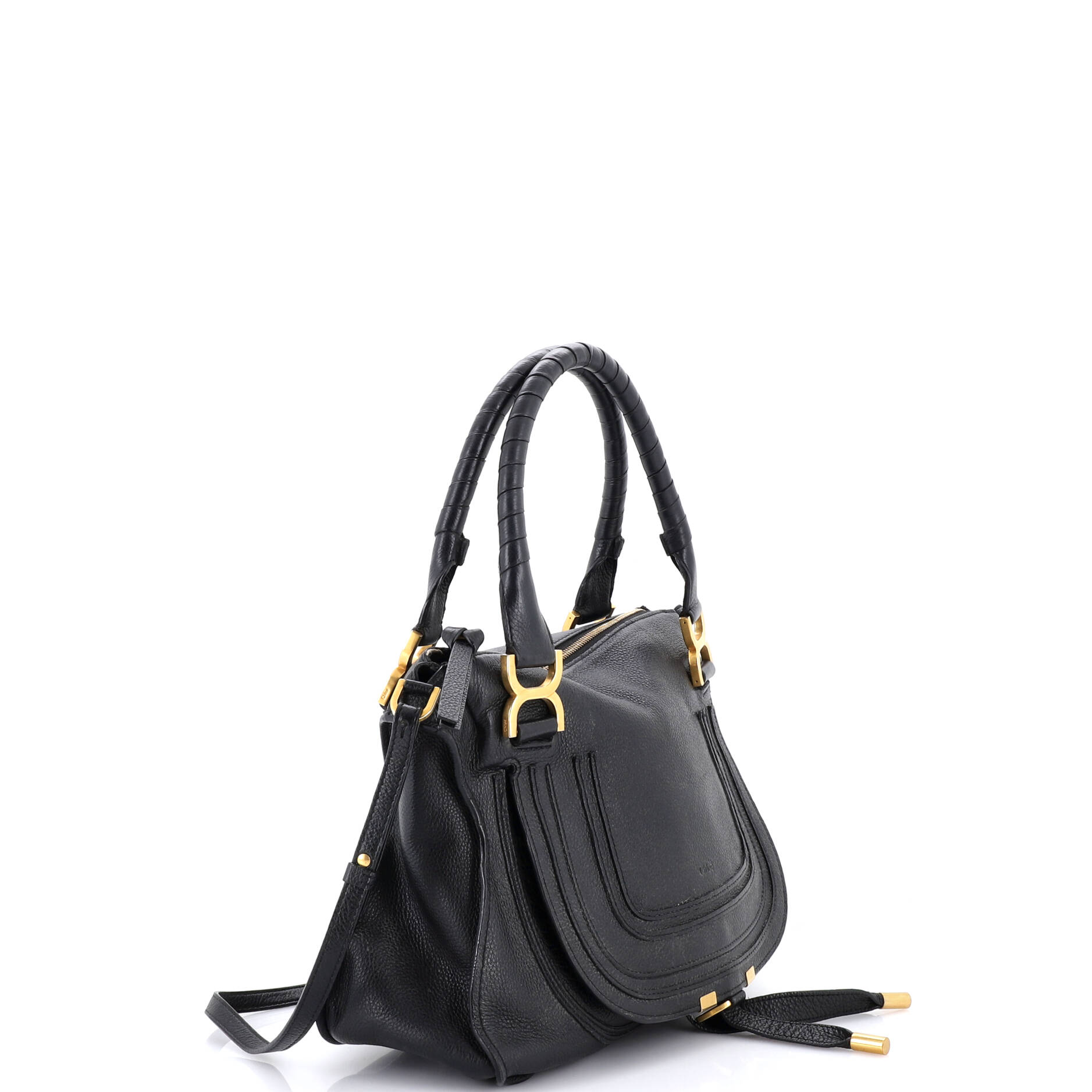 Marcie Satchel Leather Medium