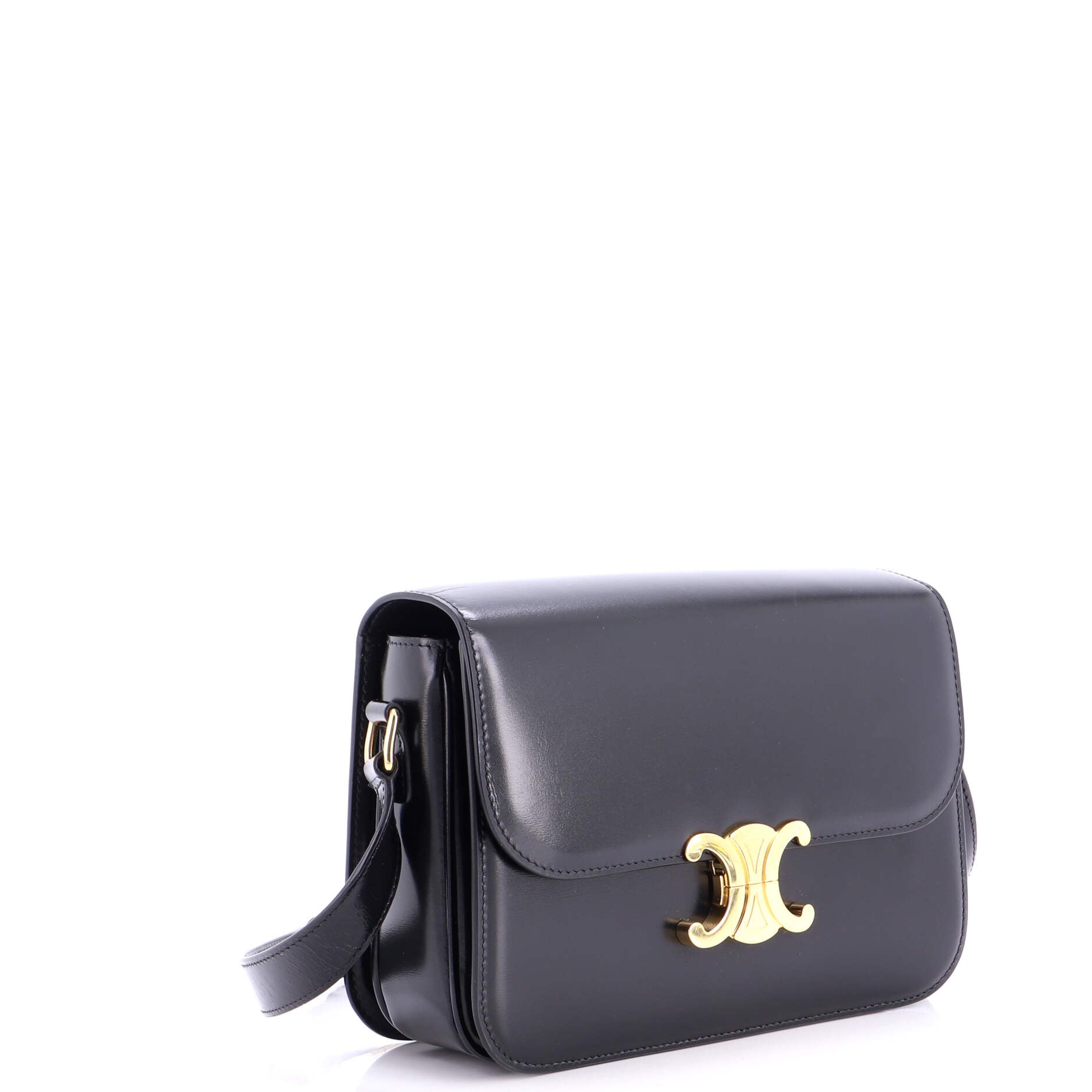 Triomphe Shoulder Bag Smooth Calfskin Medium