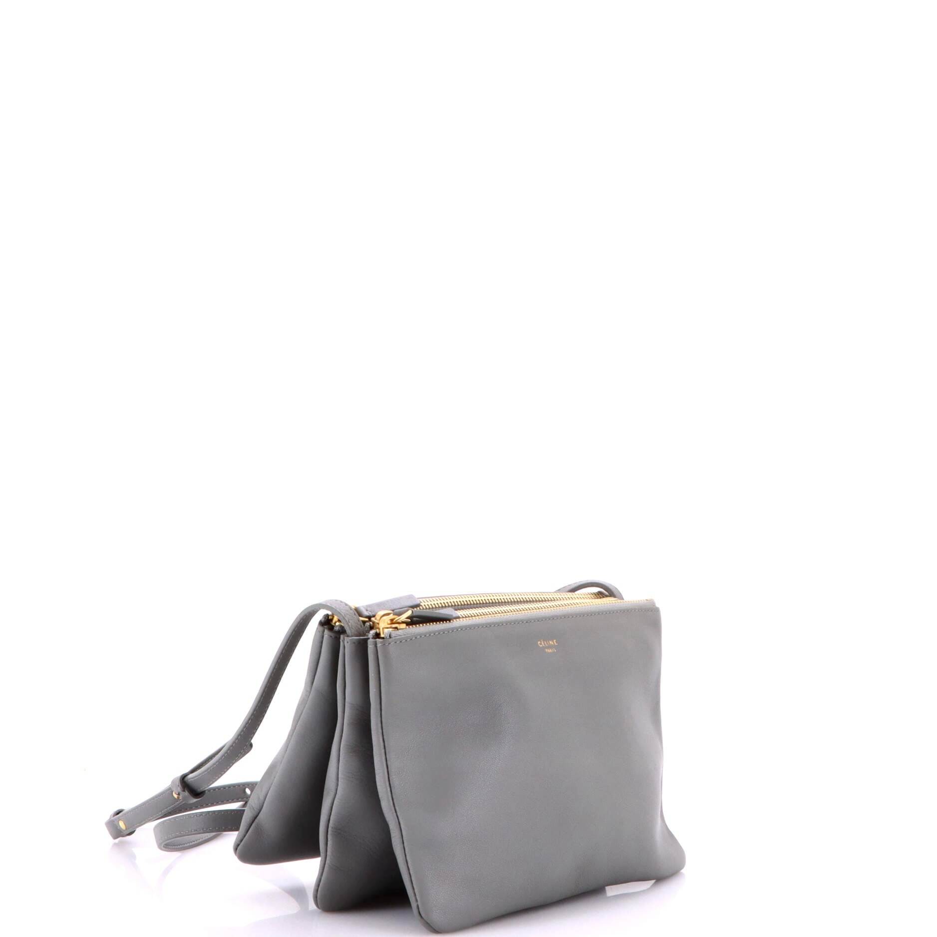 Trio Crossbody Bag Leather Small