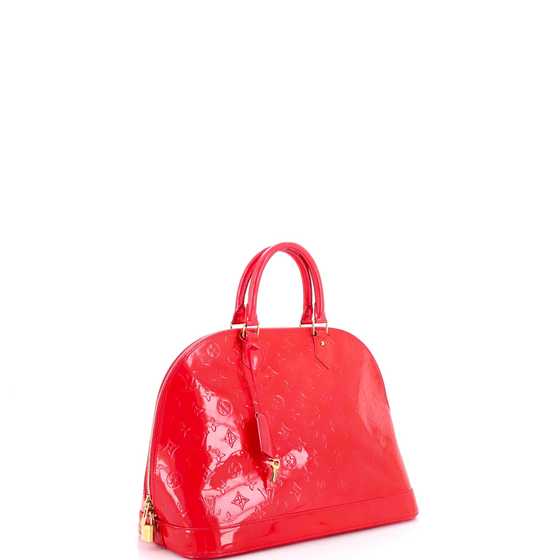 Alma Handbag Monogram Vernis GM